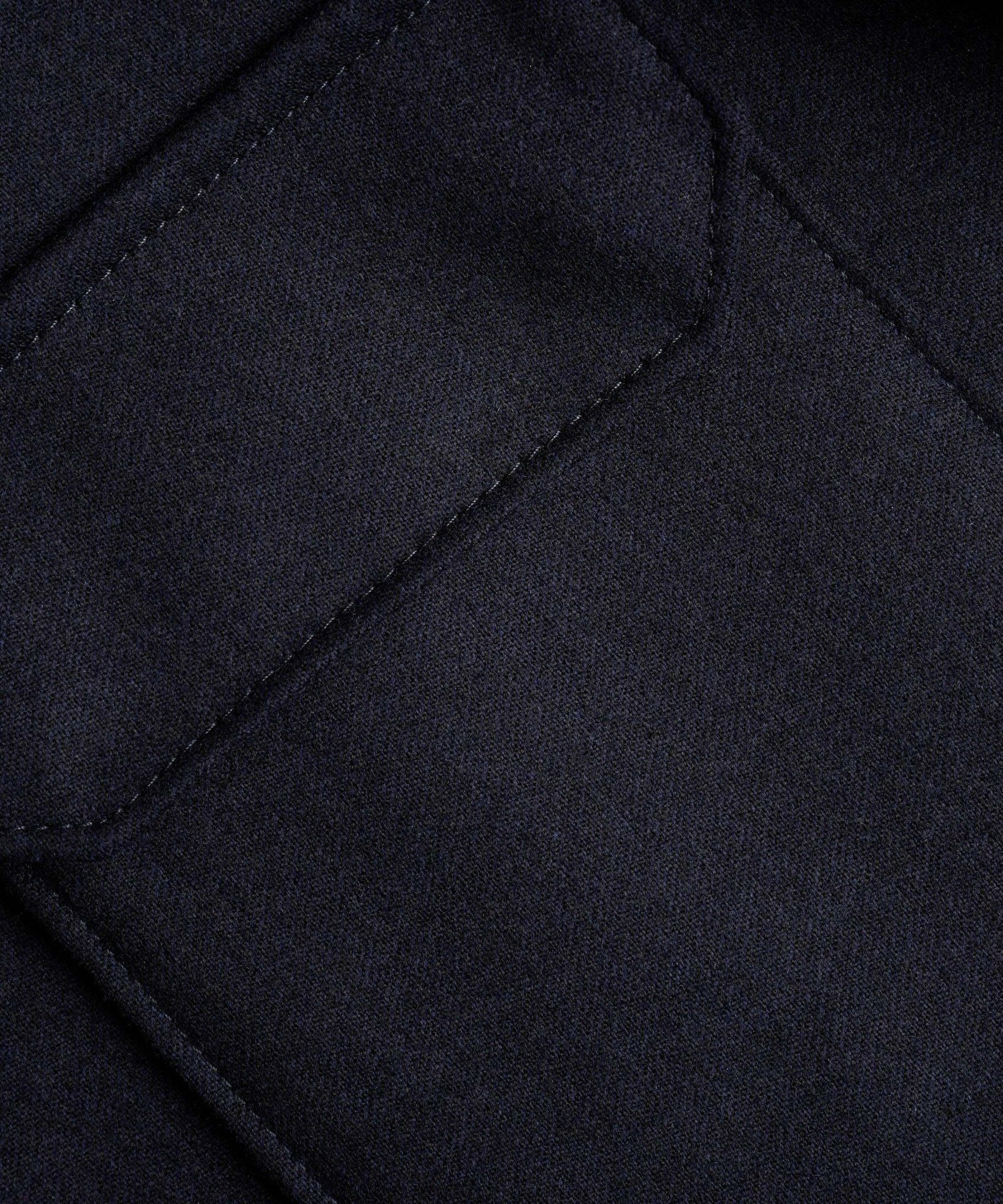 Overshirt wol/kasjmier stretch donkerblauw - Image 2