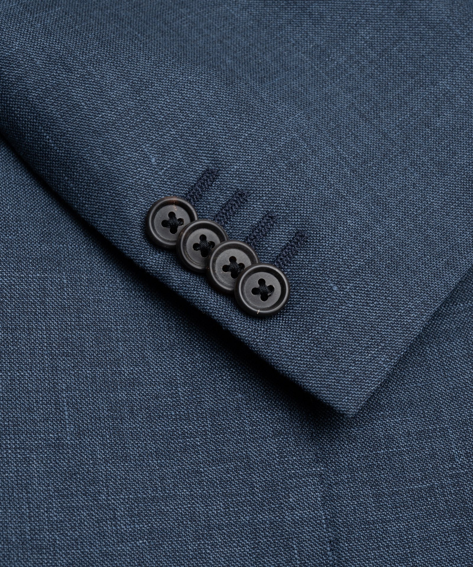 Pak virgin wol/linnen/zijde blauw - Image 6