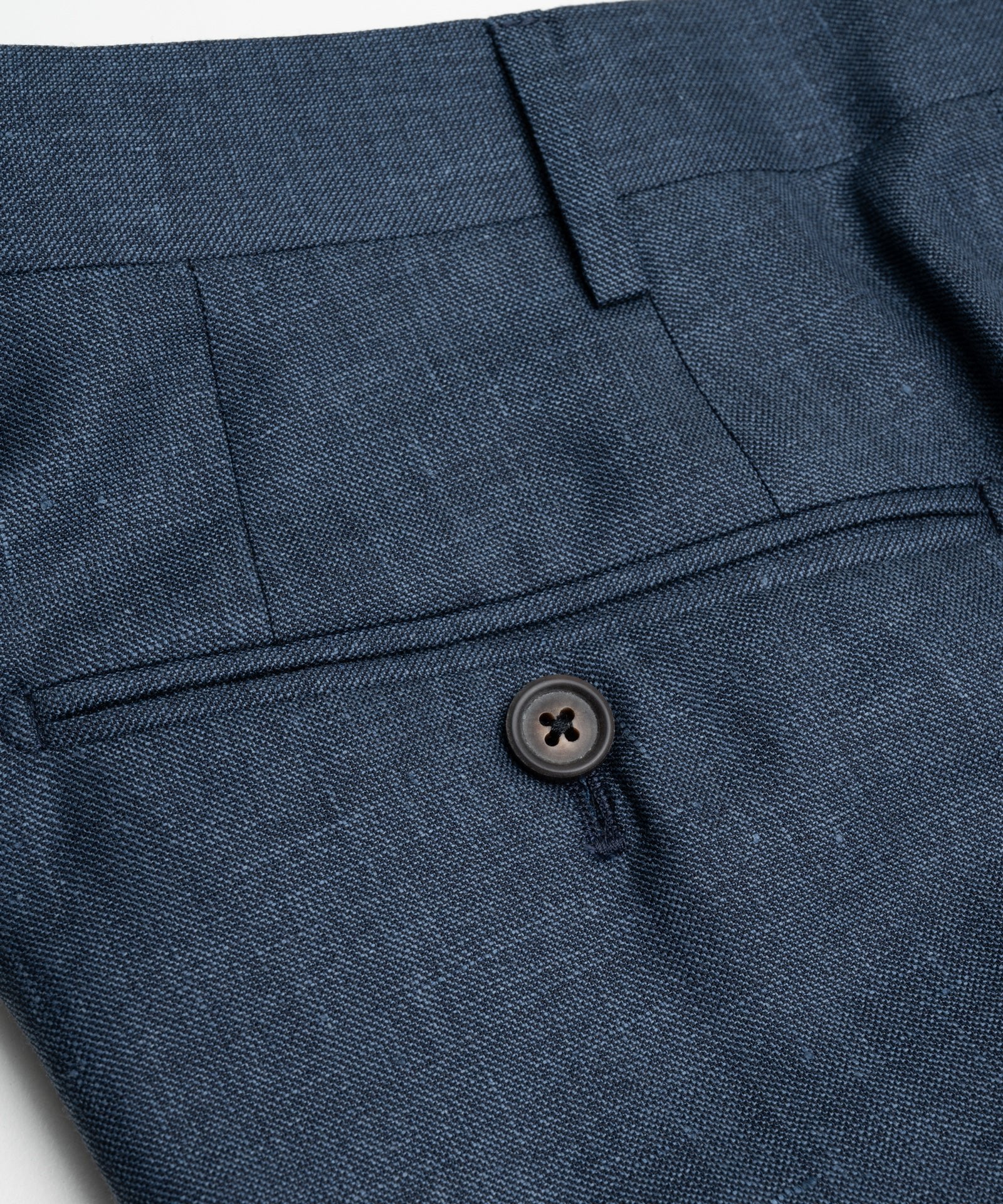 Pak virgin wol/linnen/zijde blauw - Image 7