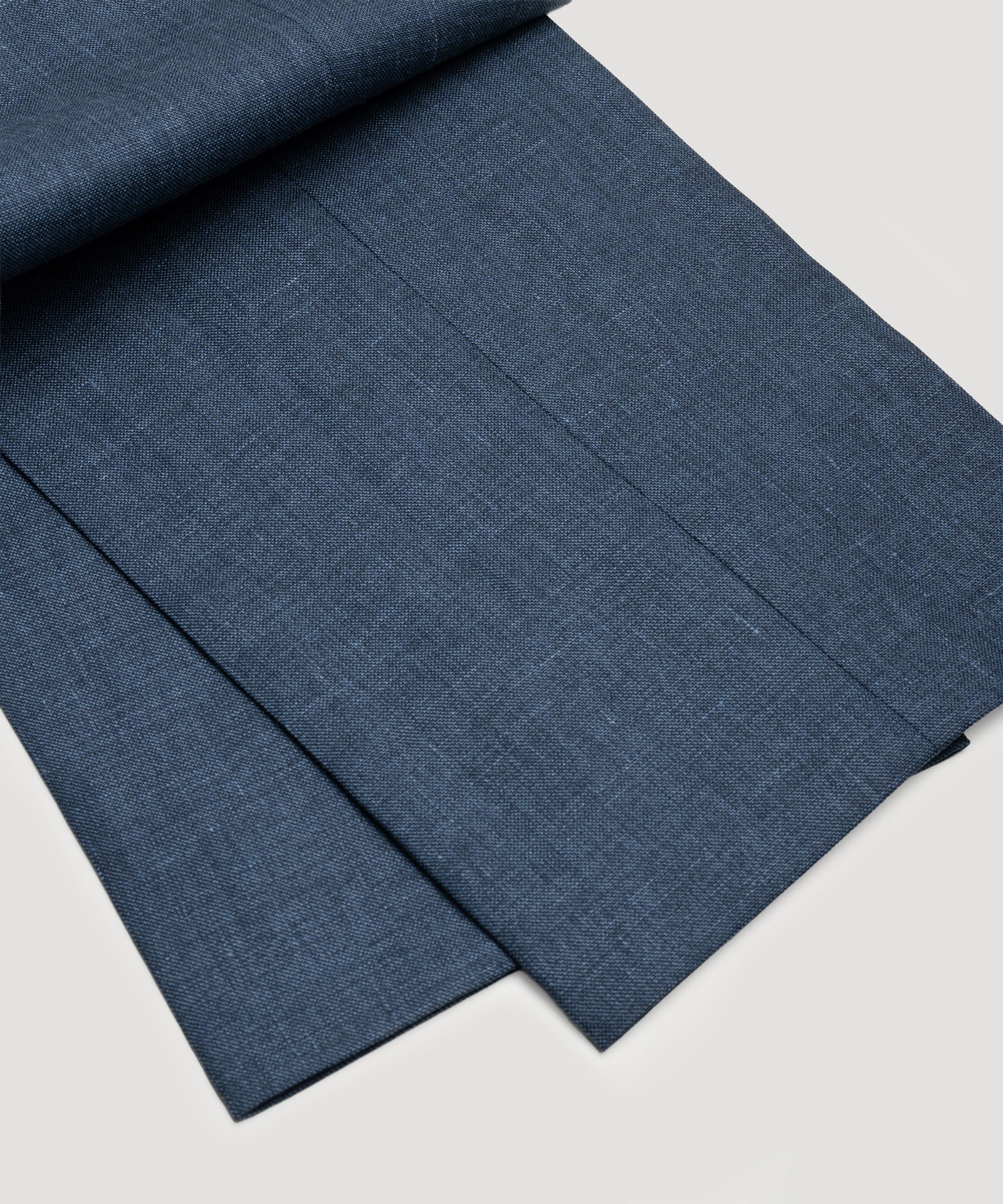 Pak virgin wol/linnen/zijde blauw - Image 8