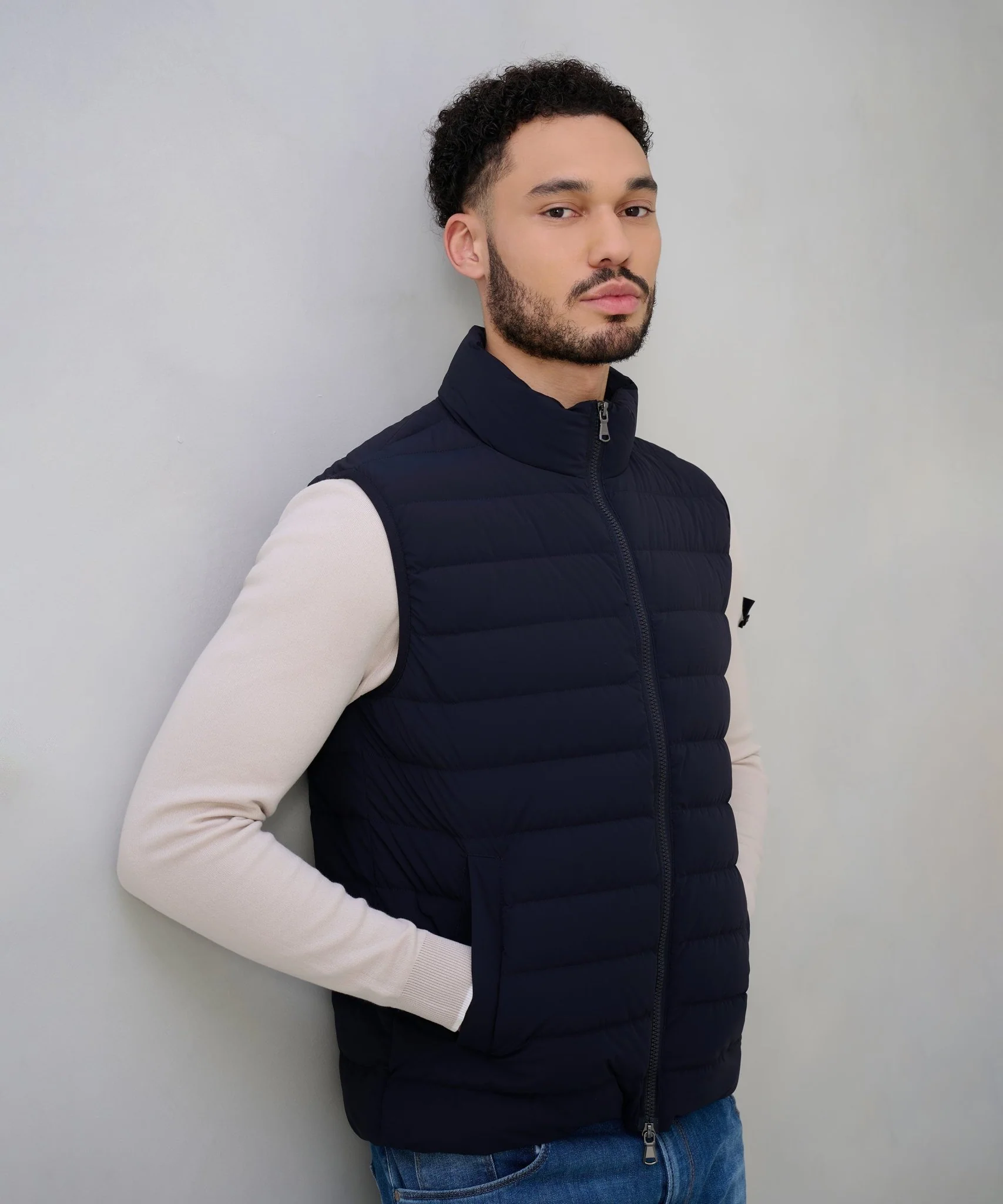 Ace "Easy Packable" bodywarmer donkerblauw - Image 3