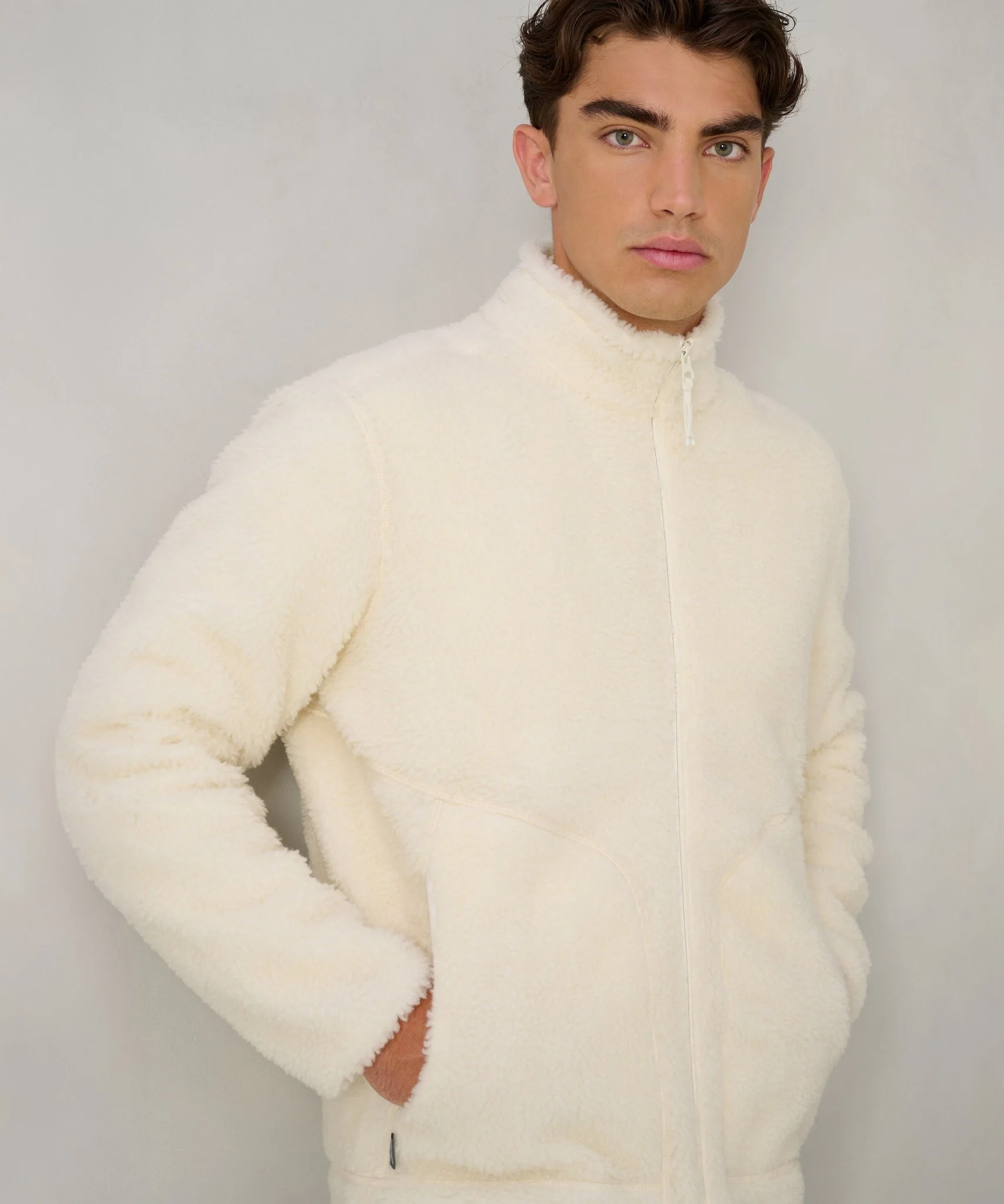 Merino 560 RealFleece™ High Pile vest off-white - Image 3