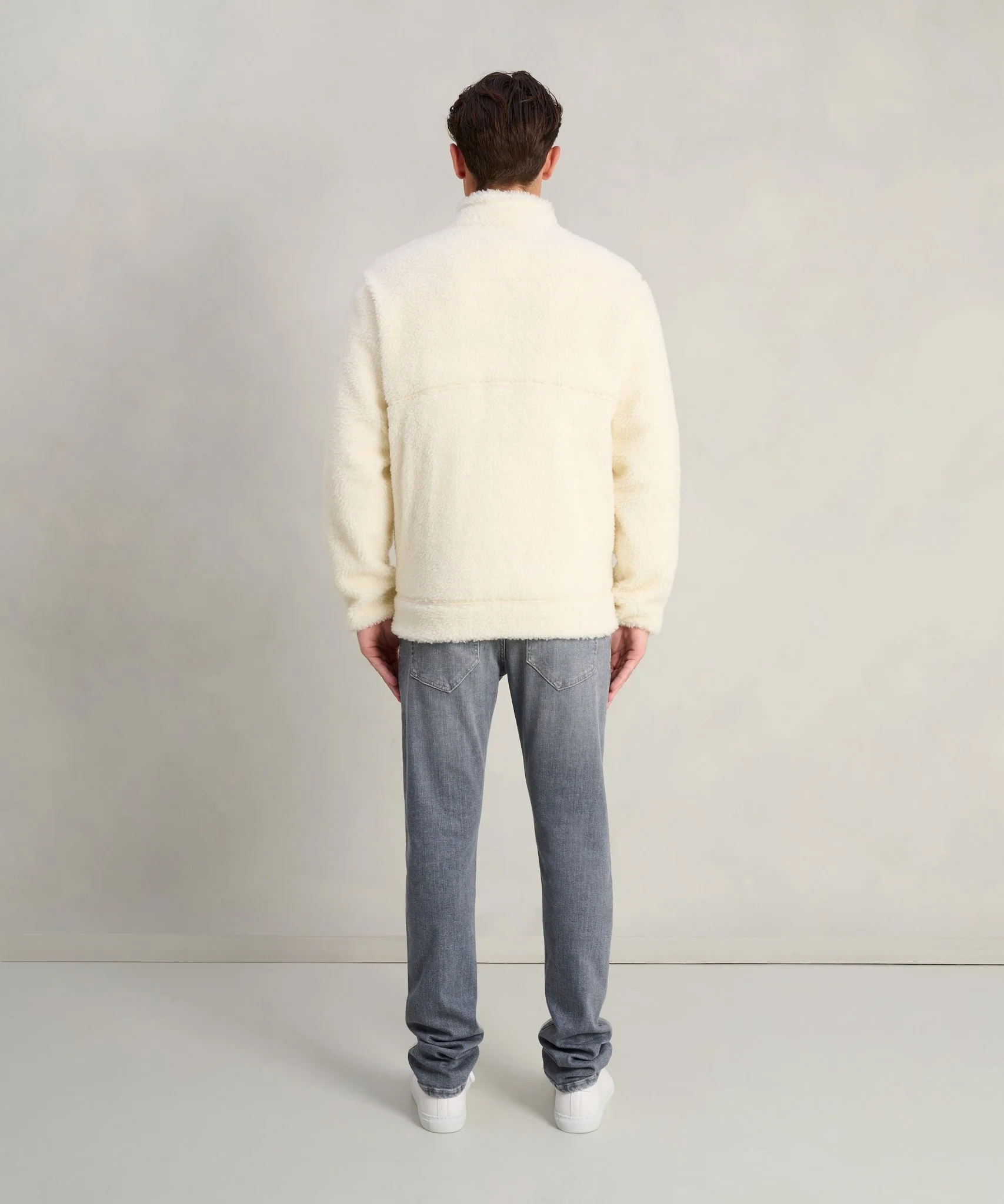 Merino 560 RealFleece™ High Pile vest off-white - Image 5