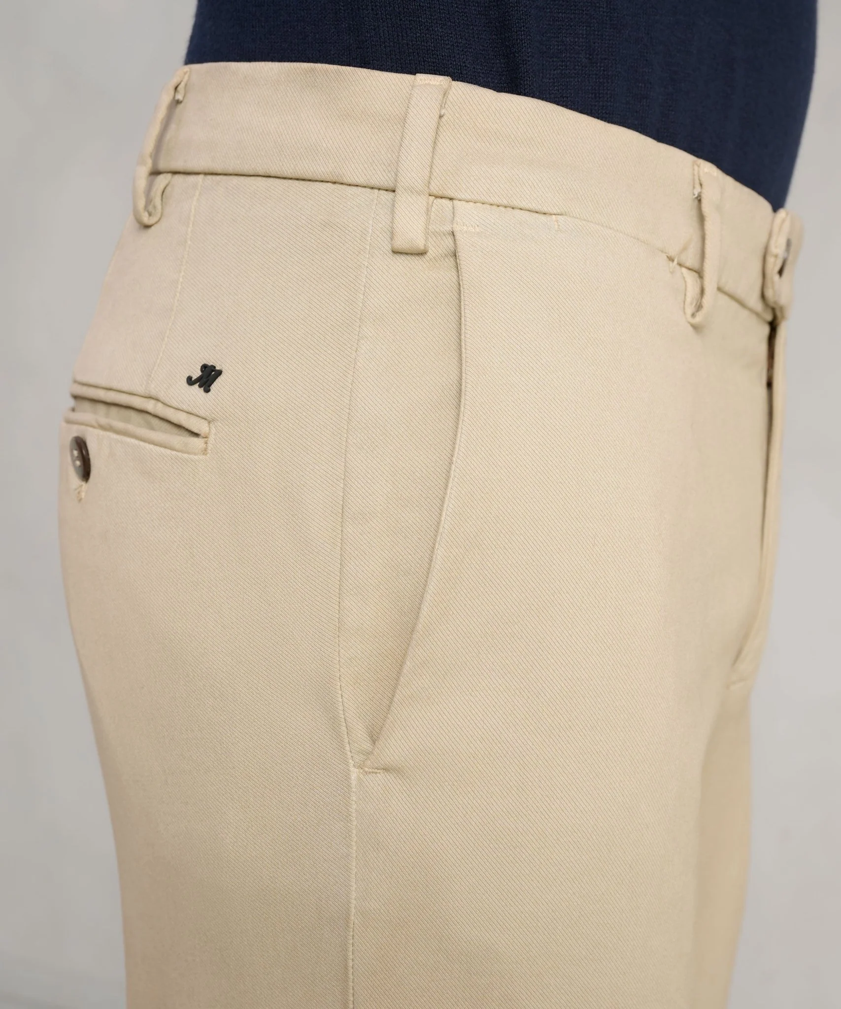 New York style chino katoen/modal stretch beige - Image 4