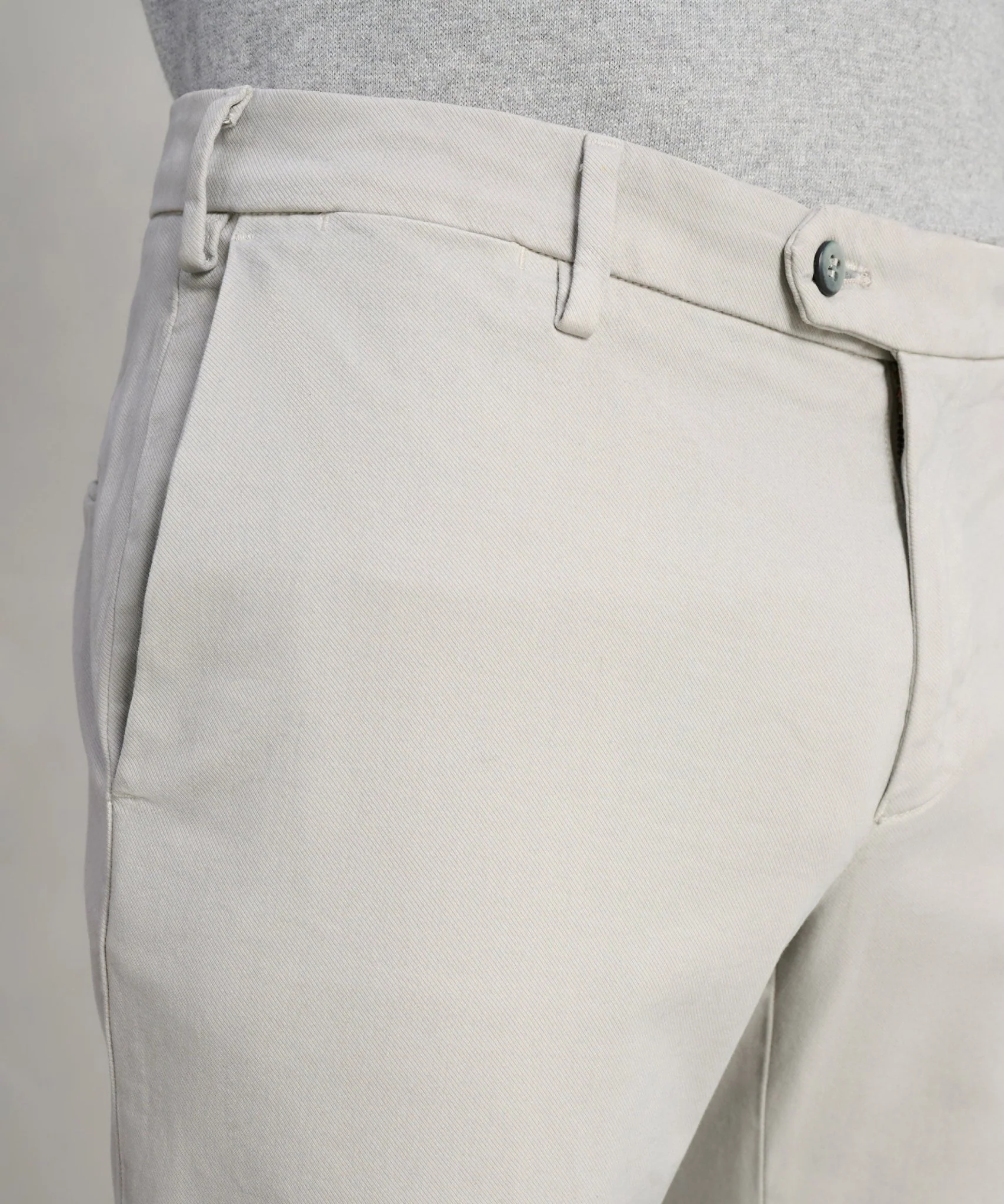 New York style chino katoen/modal stretch grijs - Image 4