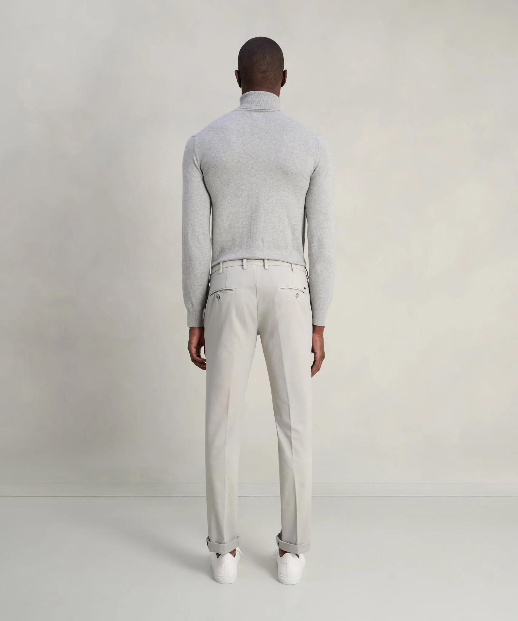 New York style chino katoen/modal stretch grijs - Image 5