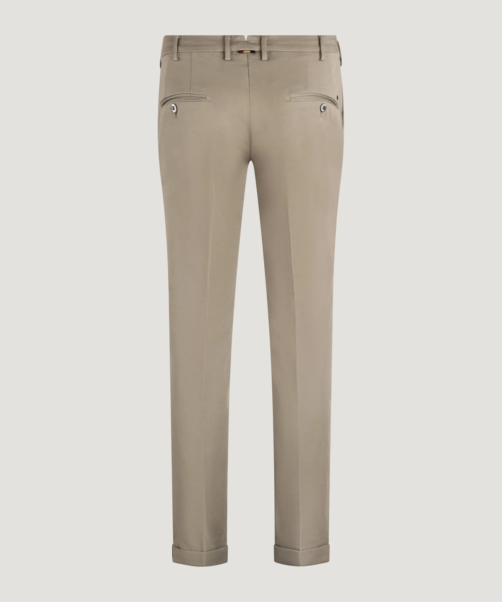 New York Style knitted chino katoen stretch khaki - Image 4