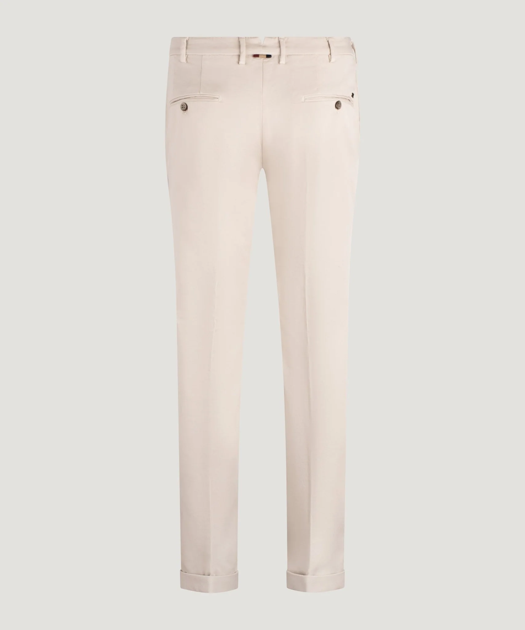 New York Style knitted chino katoen stretch zand - Image 3