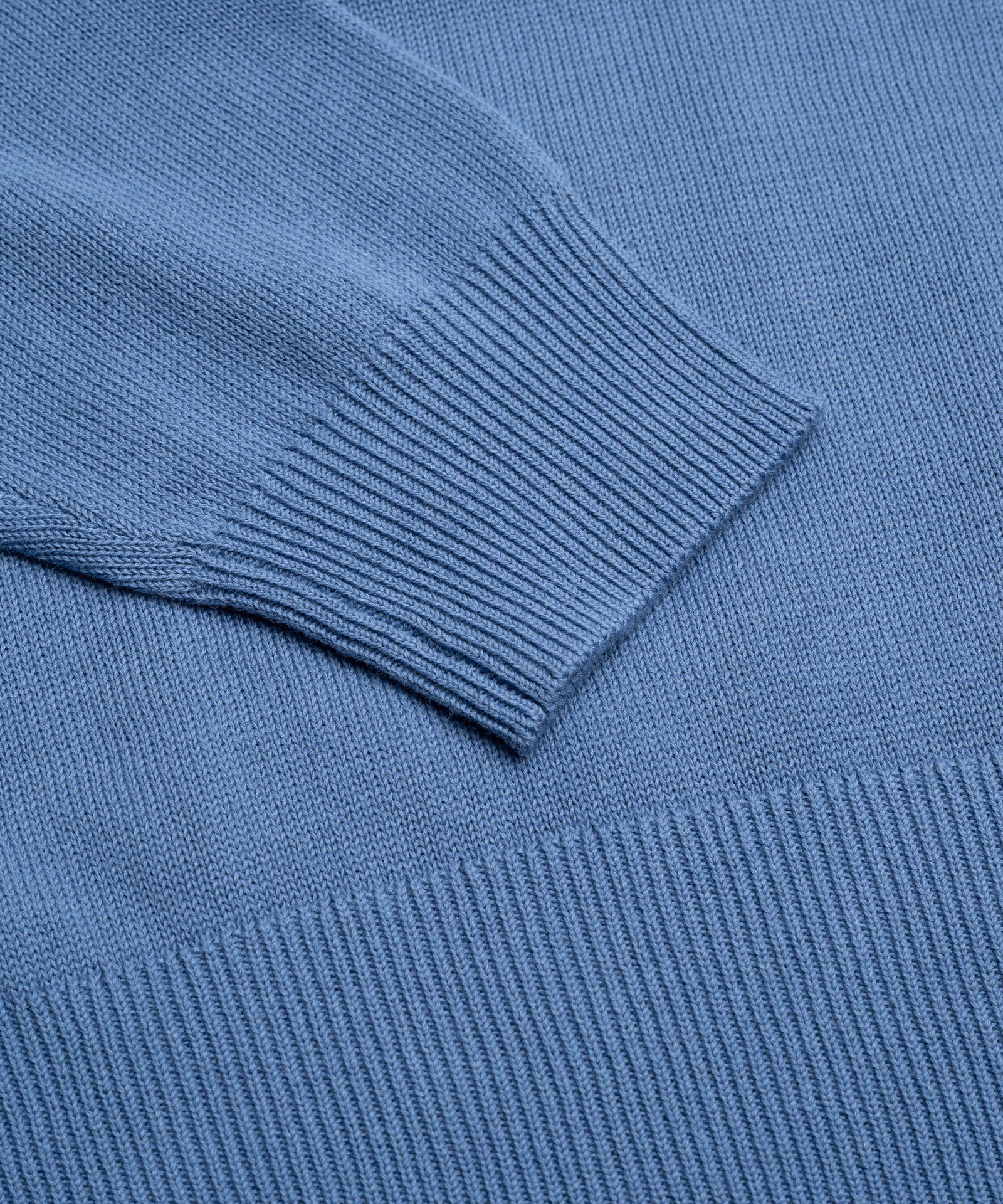 Caliper knitted trui katoen blauw - Image 4