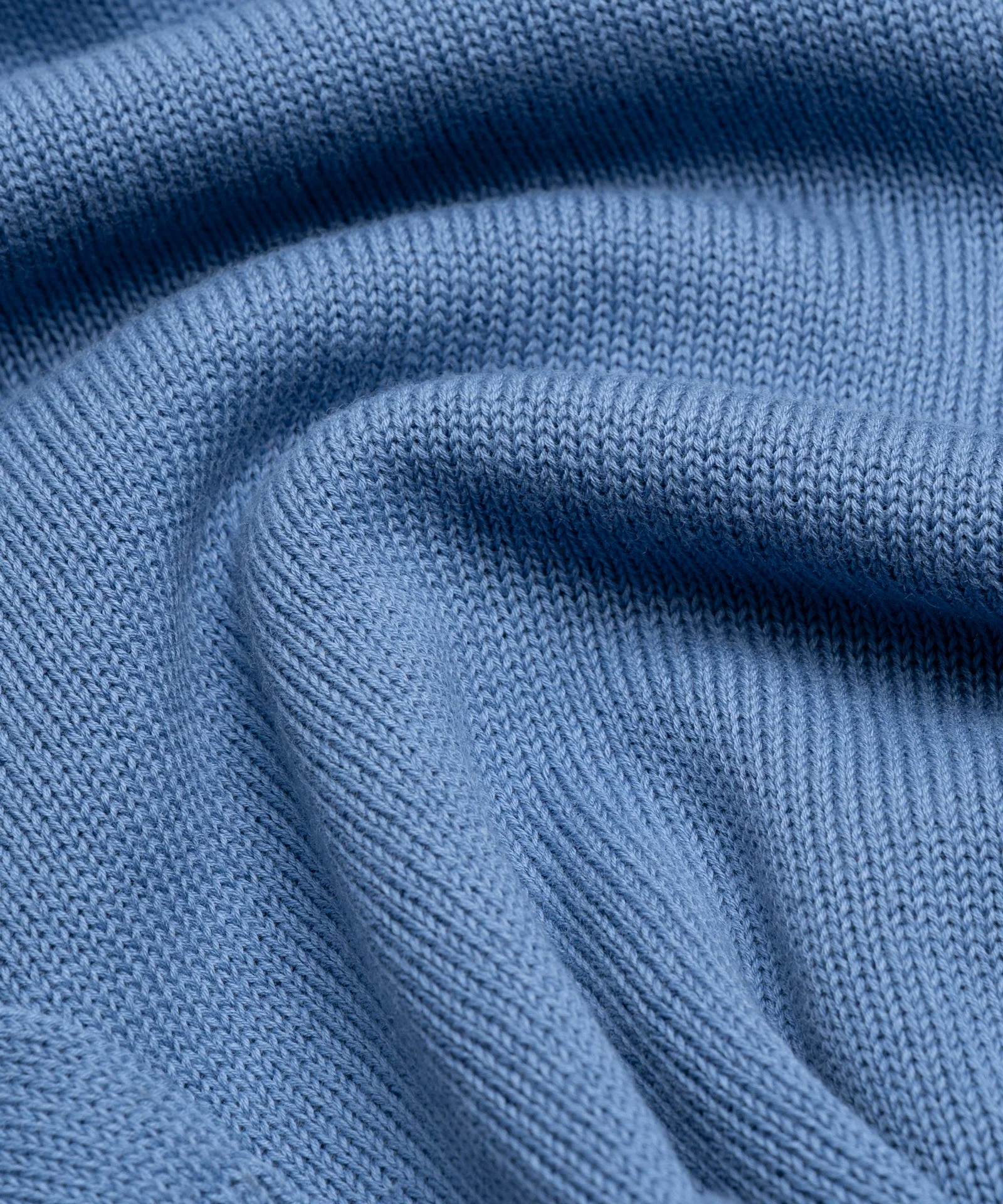 Caliper knitted trui katoen blauw - Image 7