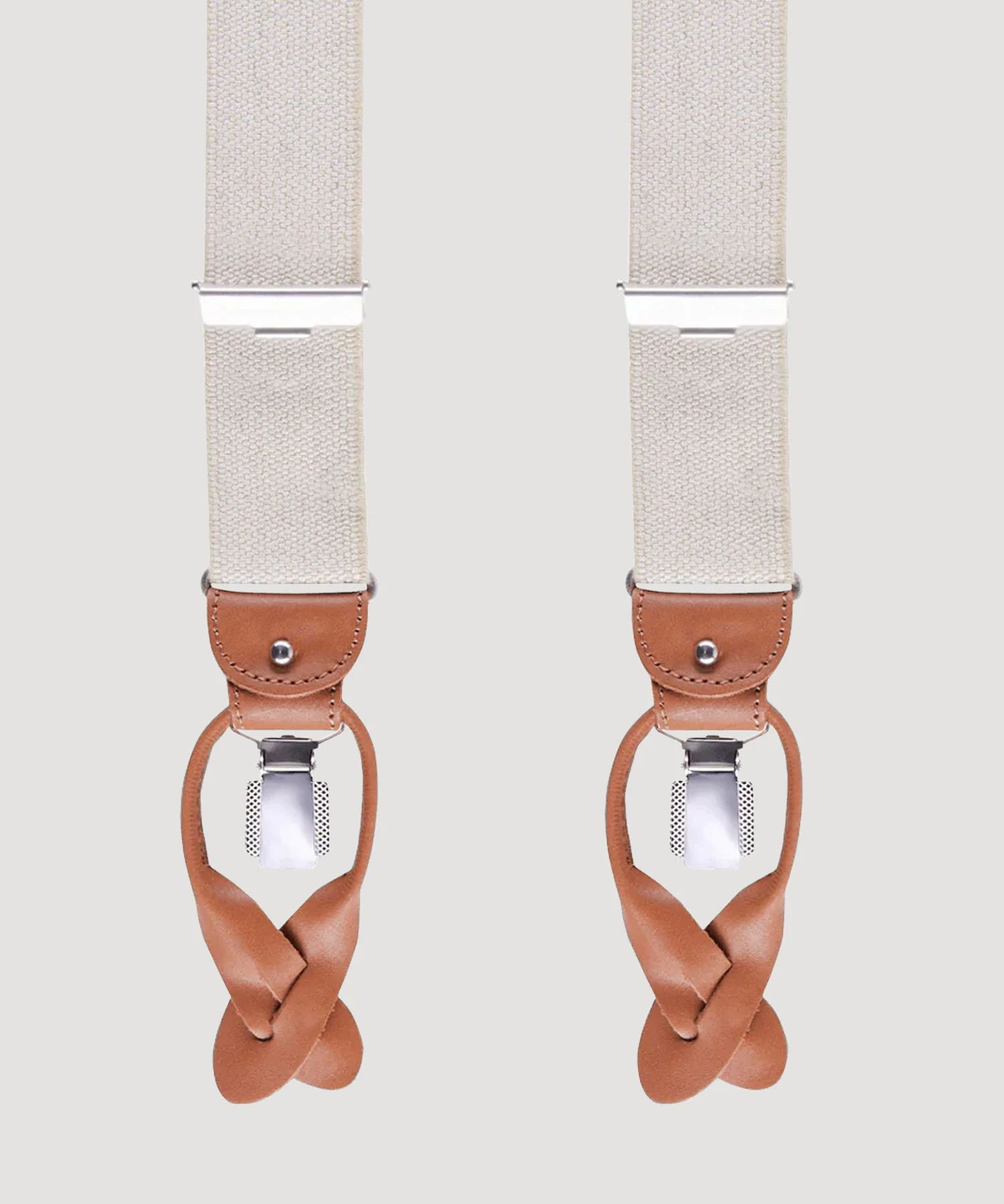 Bretels informal donkerbeige