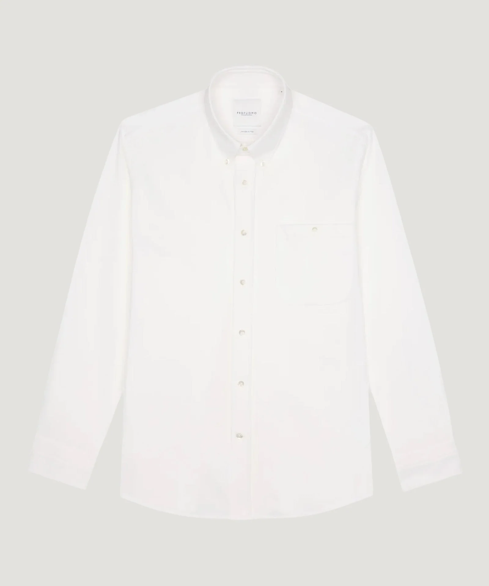 Relaxed fit casual shirt Japanese knitted wit
