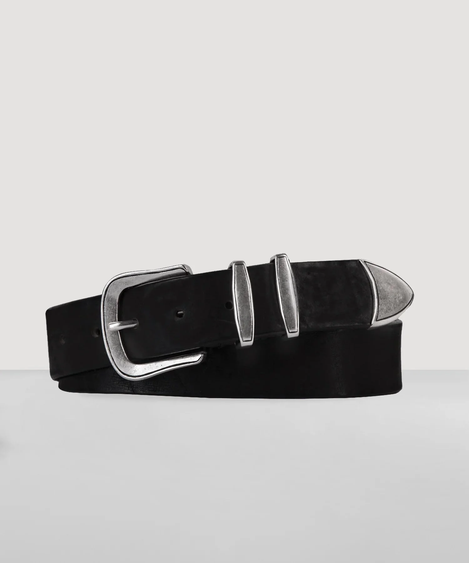 Riem donkerbruin leer