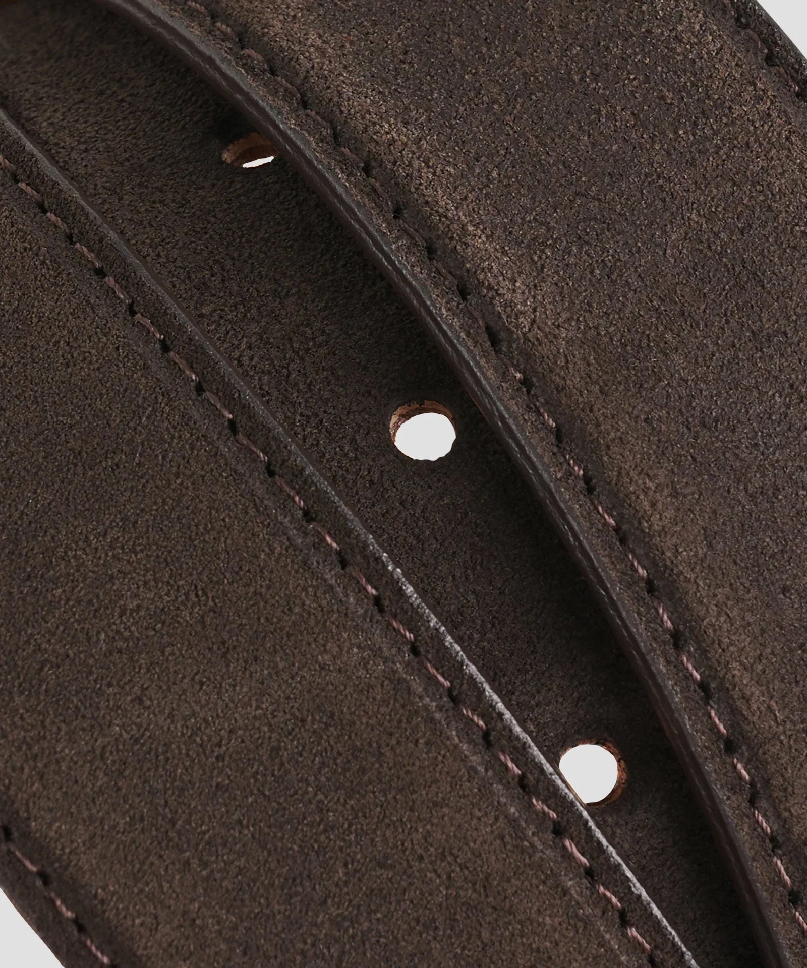 Riem suède donkerbruin - Image 3