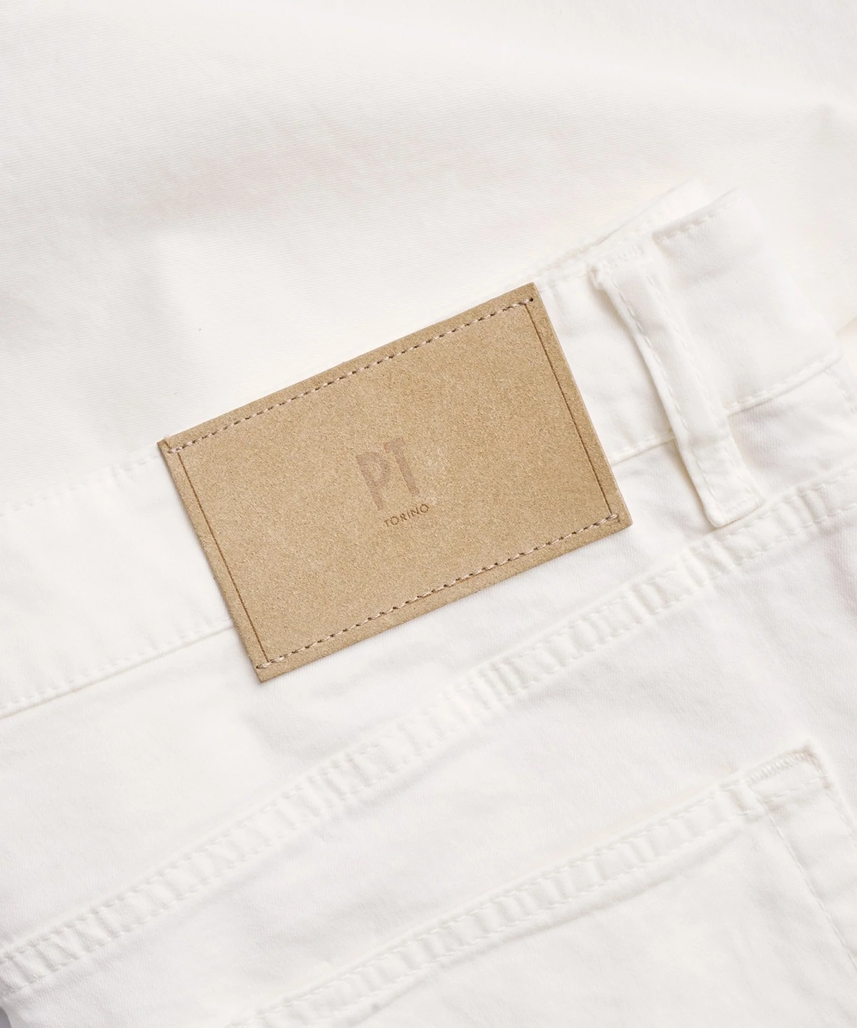 Jazz 5-pocket katoen stretch double dyed off-white - Image 6