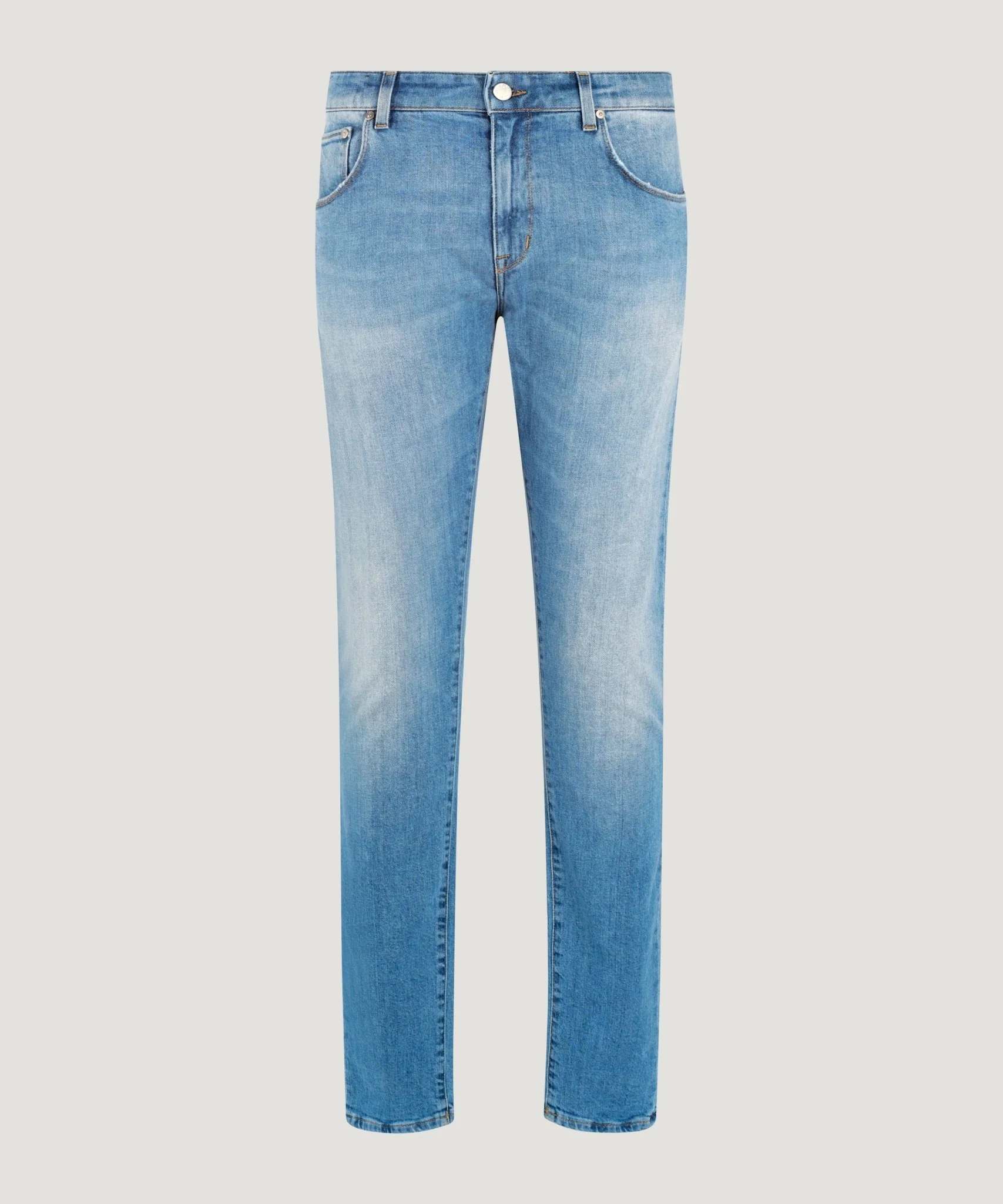 Jazz jeans katoen stretch lichtblauw