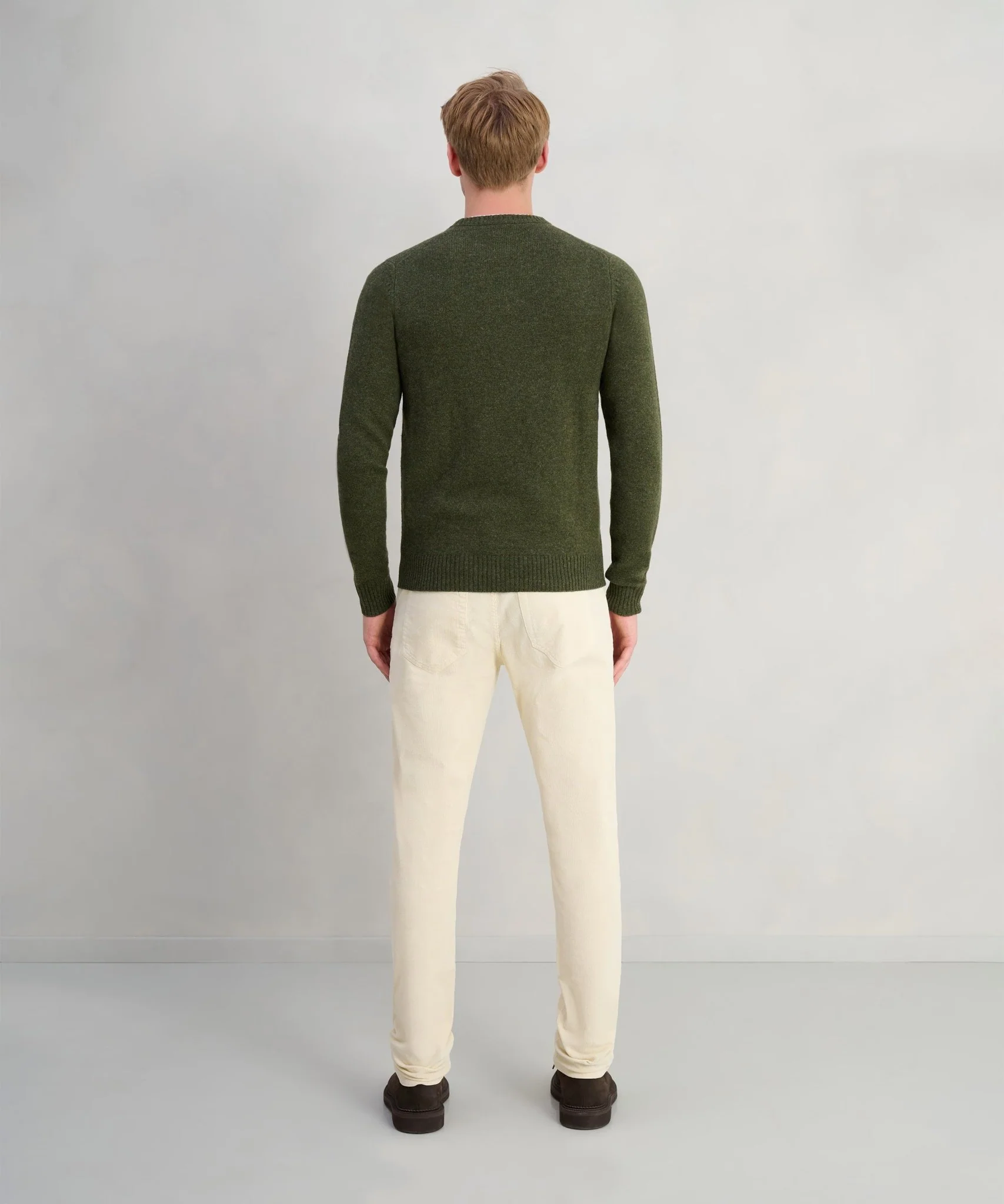 Swing 5-pocket broek katoen ribcord off-white - Image 5