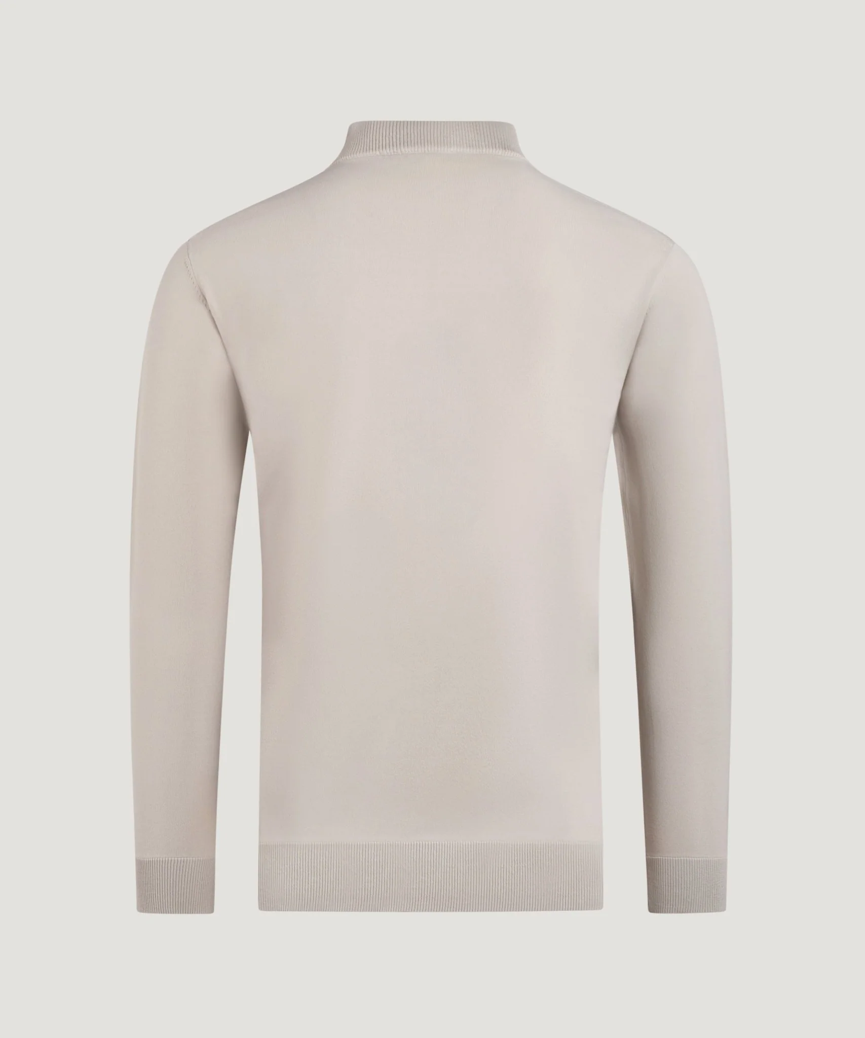 Cool Dry Easy Stretch half-zip trui beige - Image 3