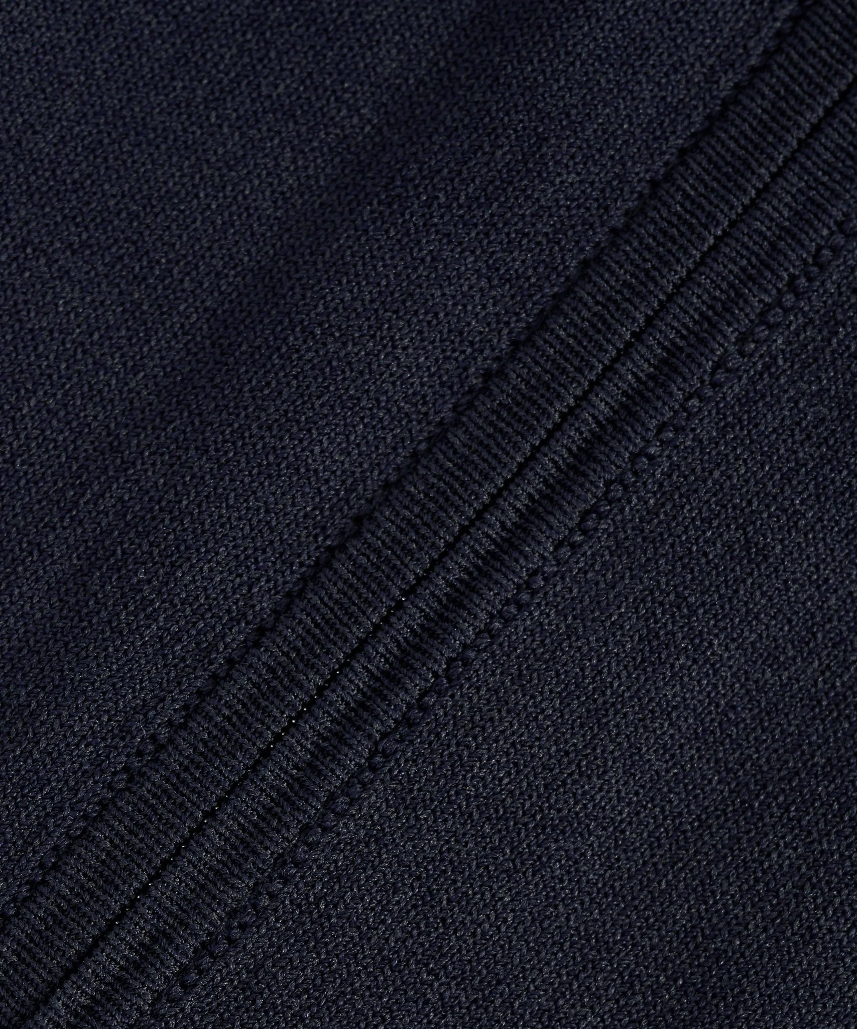 Maxell Full Zip Knit vest viscose mix donkerblauw - Image 6