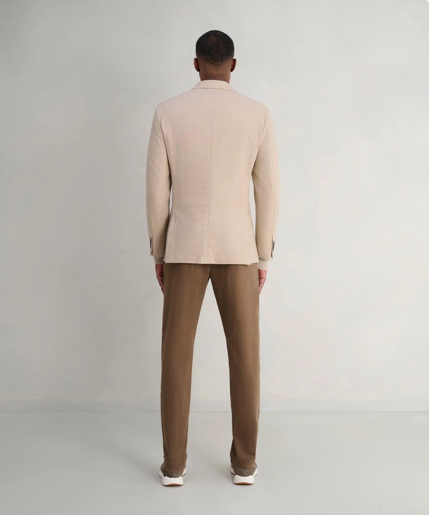 Colbert wol/kasjmier lichtbruin (woven by Loro Piana) - Image 5