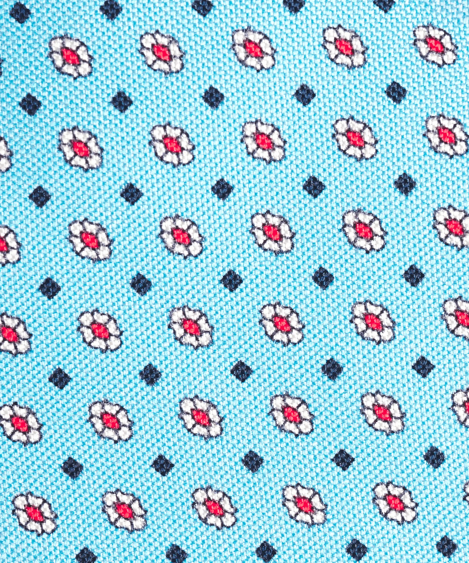 Das lichtblauw bloemenprint - Image 2