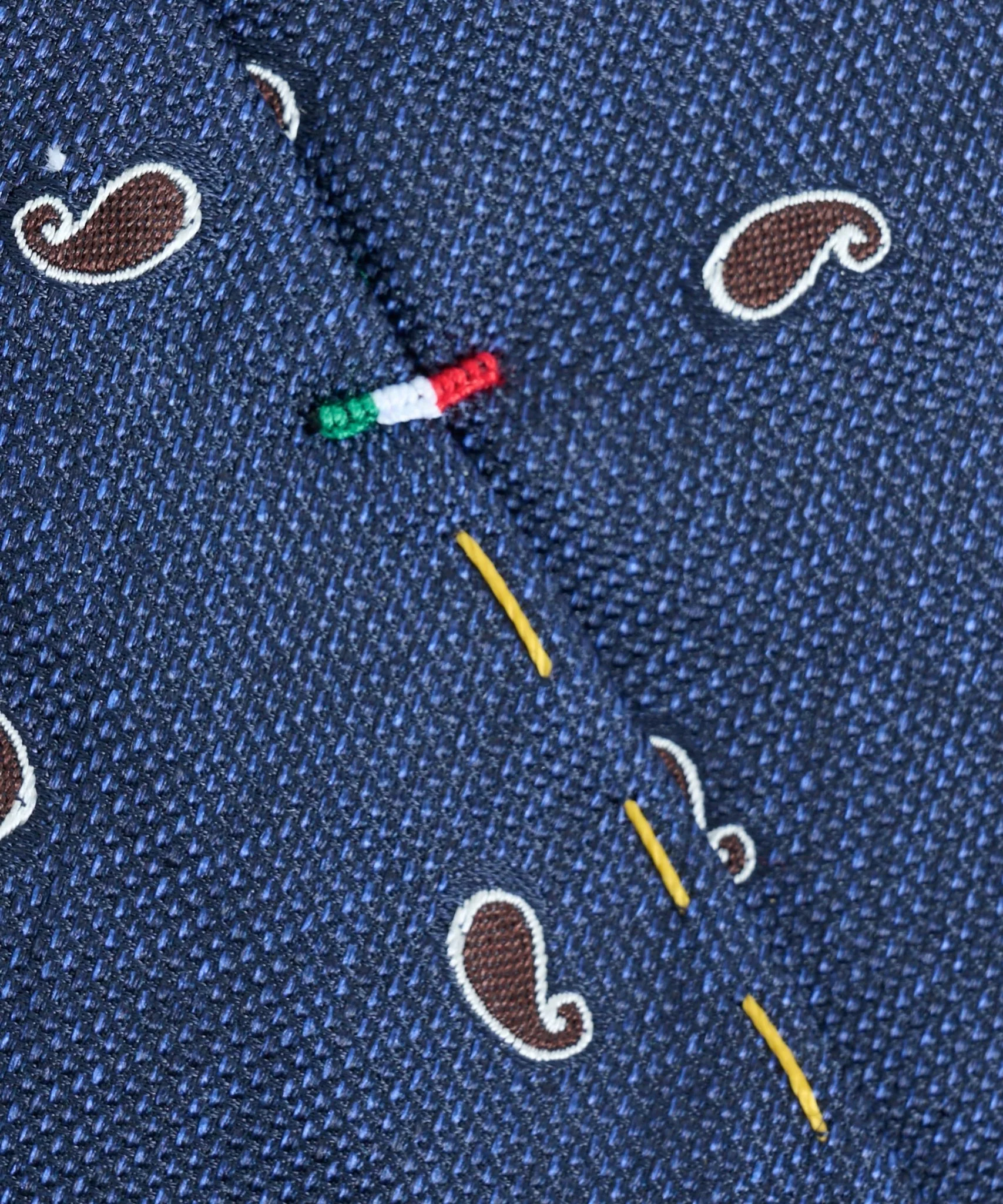 Das paisley zijde blauw - Image 2
