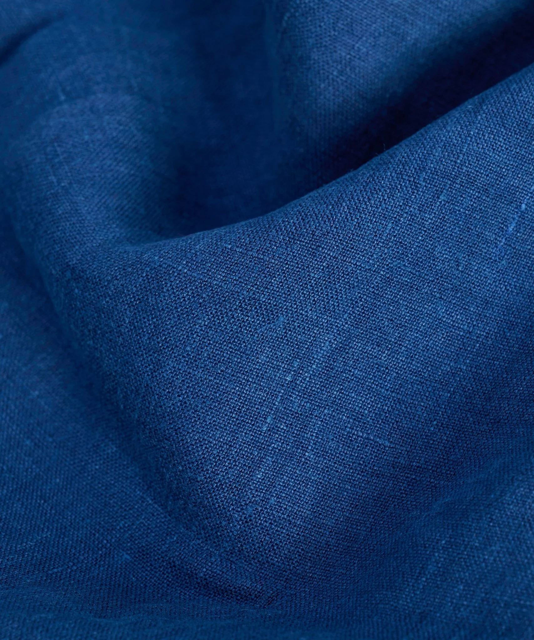 Overhemd linnen blauw - Image 2