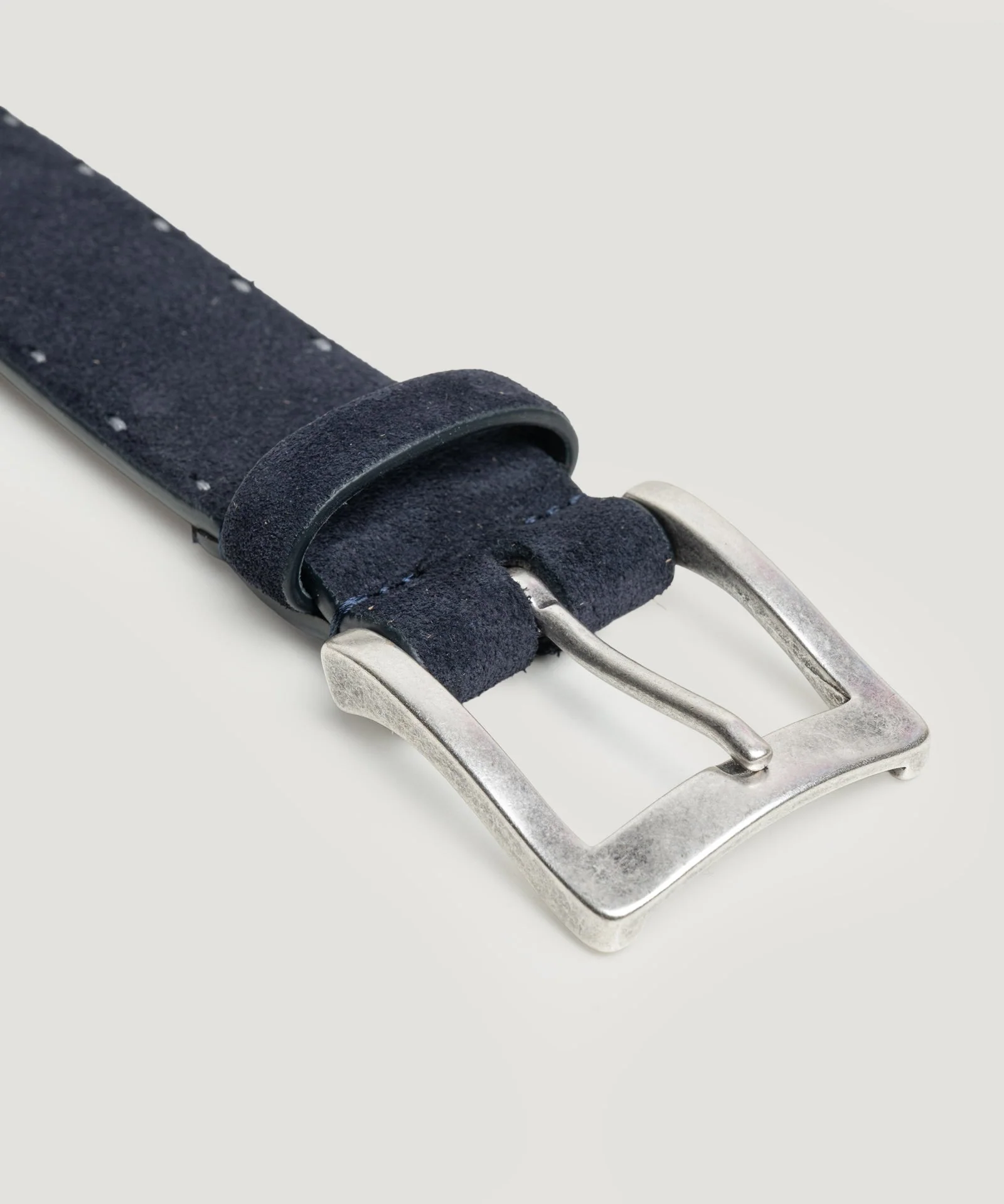 Riem suède donkerblauw - Image 2