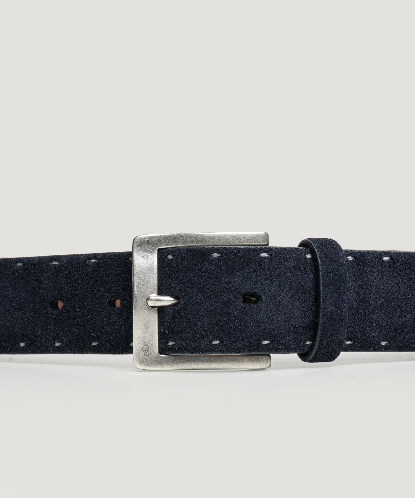 Riem suède donkerblauw - Image 3