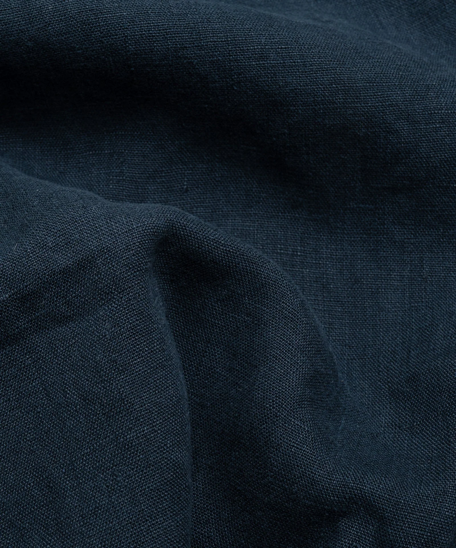 Bermuda shorts gewassen linnen donkerblauw - Image 7