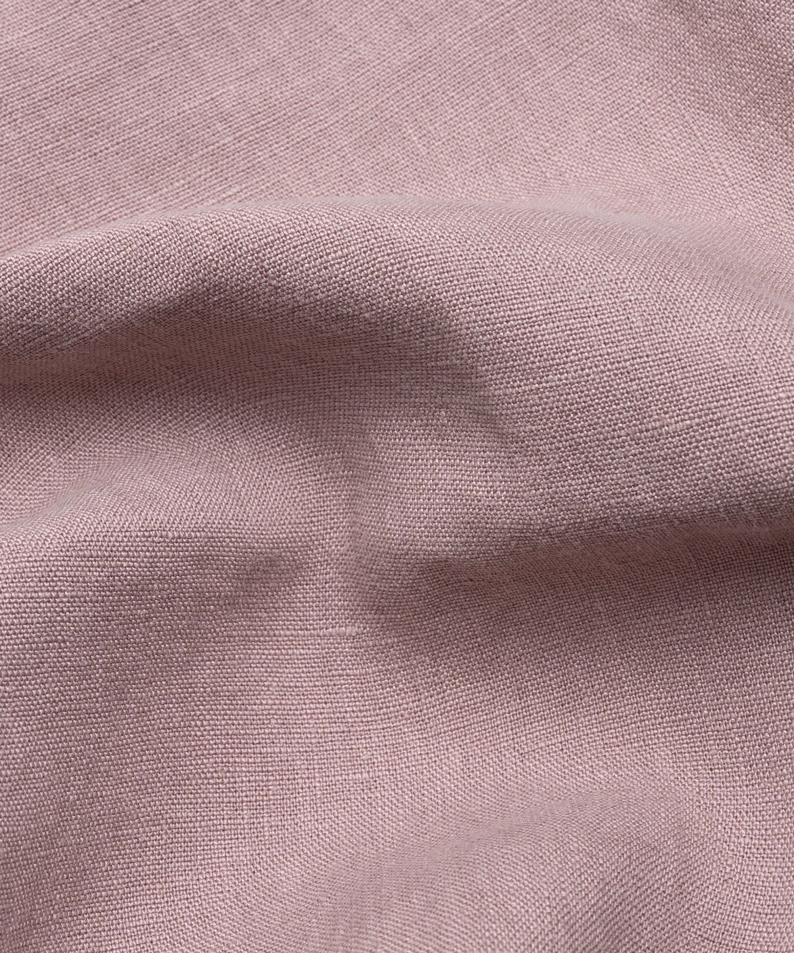 Bermuda shorts gewassen linnen oudroze - Image 7