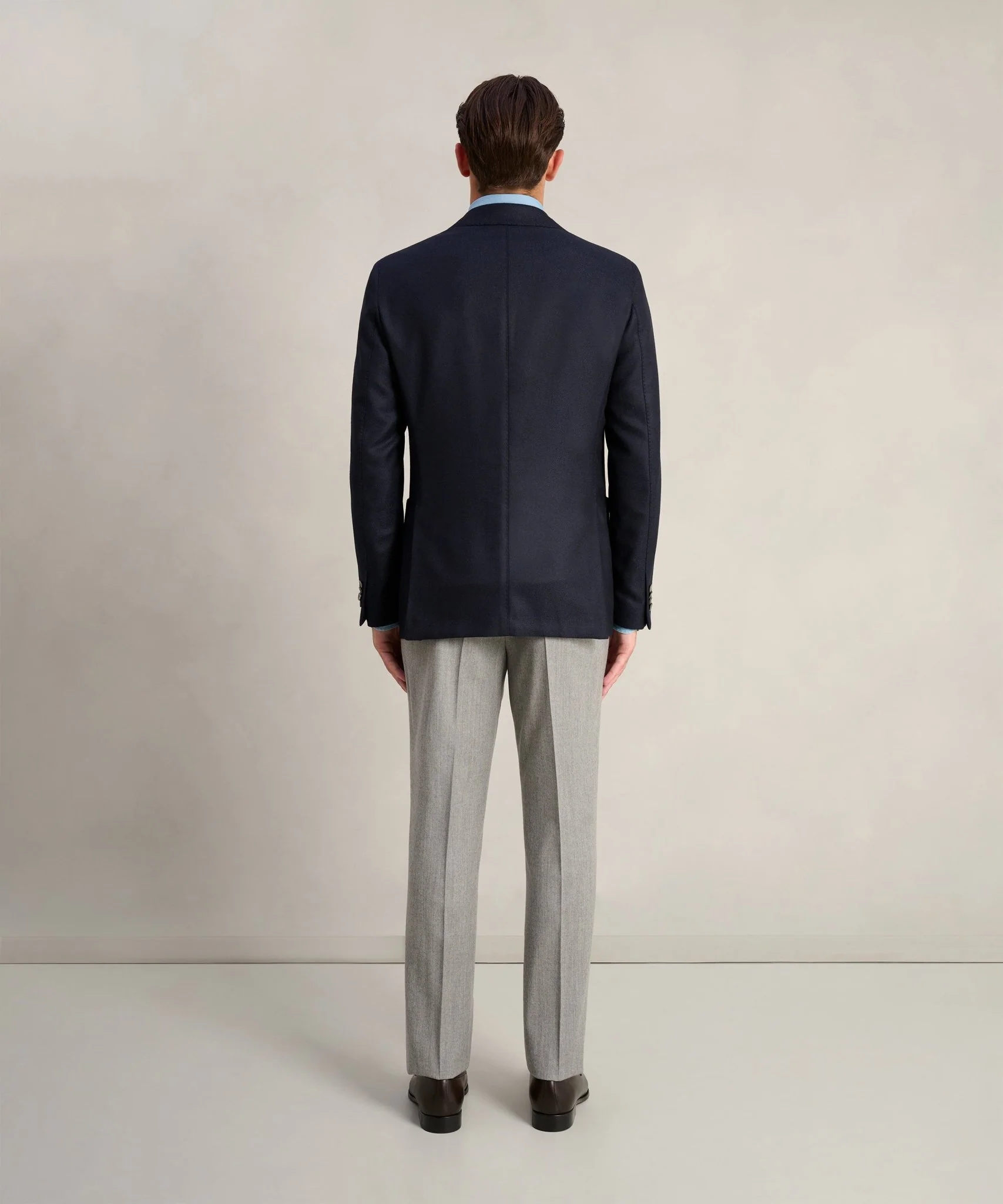 Colbert wol/kasjmier donkerblauw - Image 5
