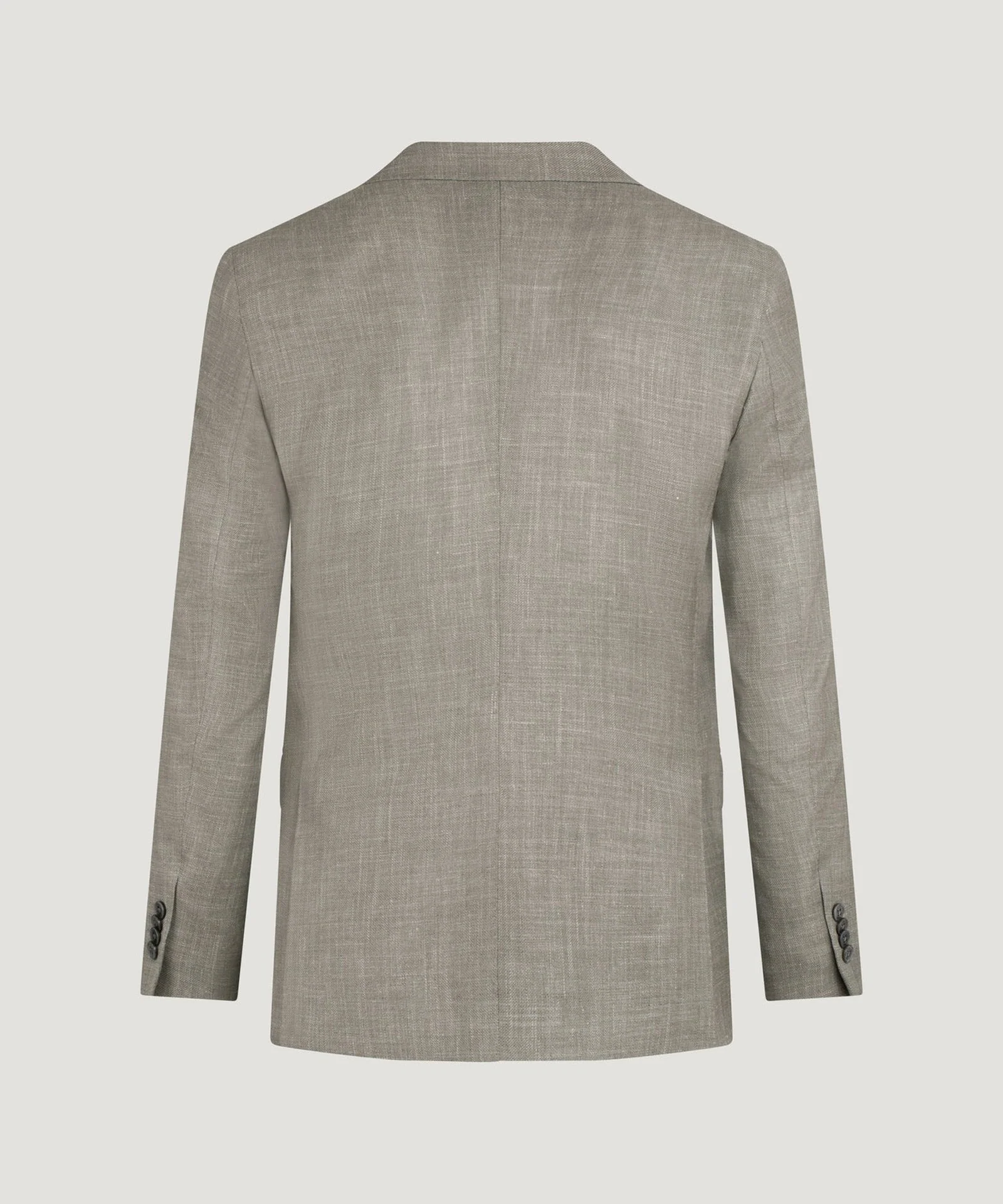 Colbert wol/zijde/linnen Zegna Cross-Ply lichtgroen - Image 2