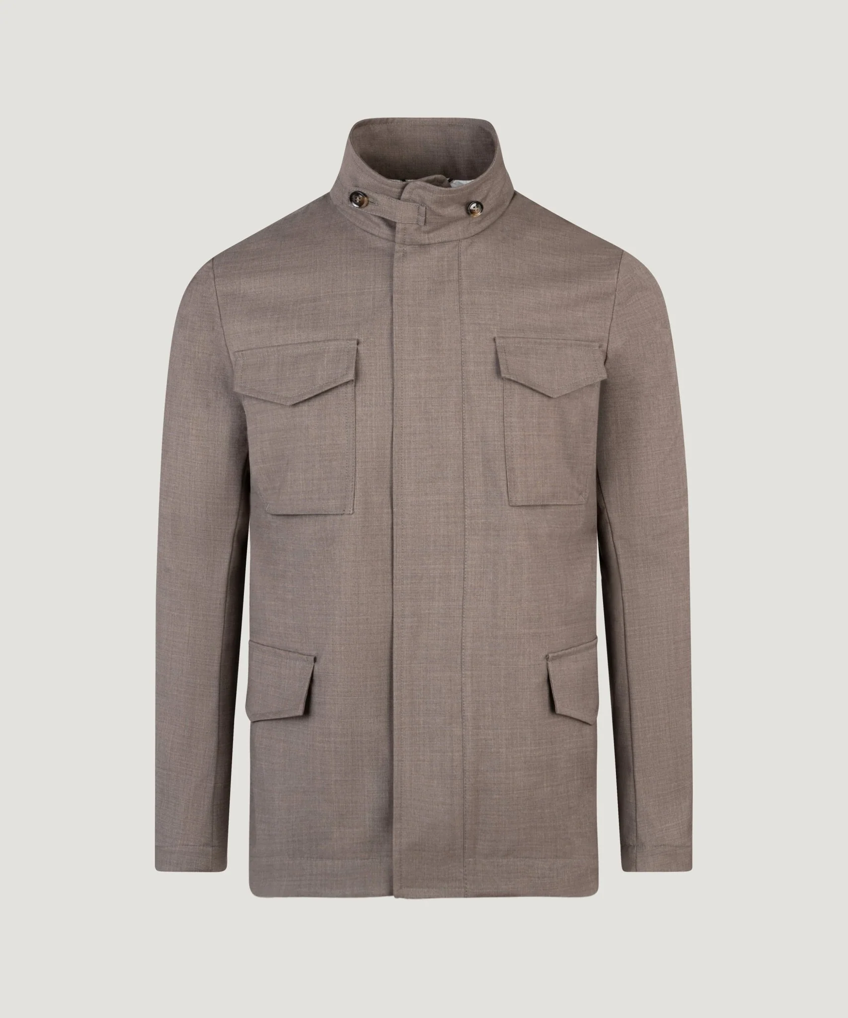 Field jacket wol Green Storm System® bruin