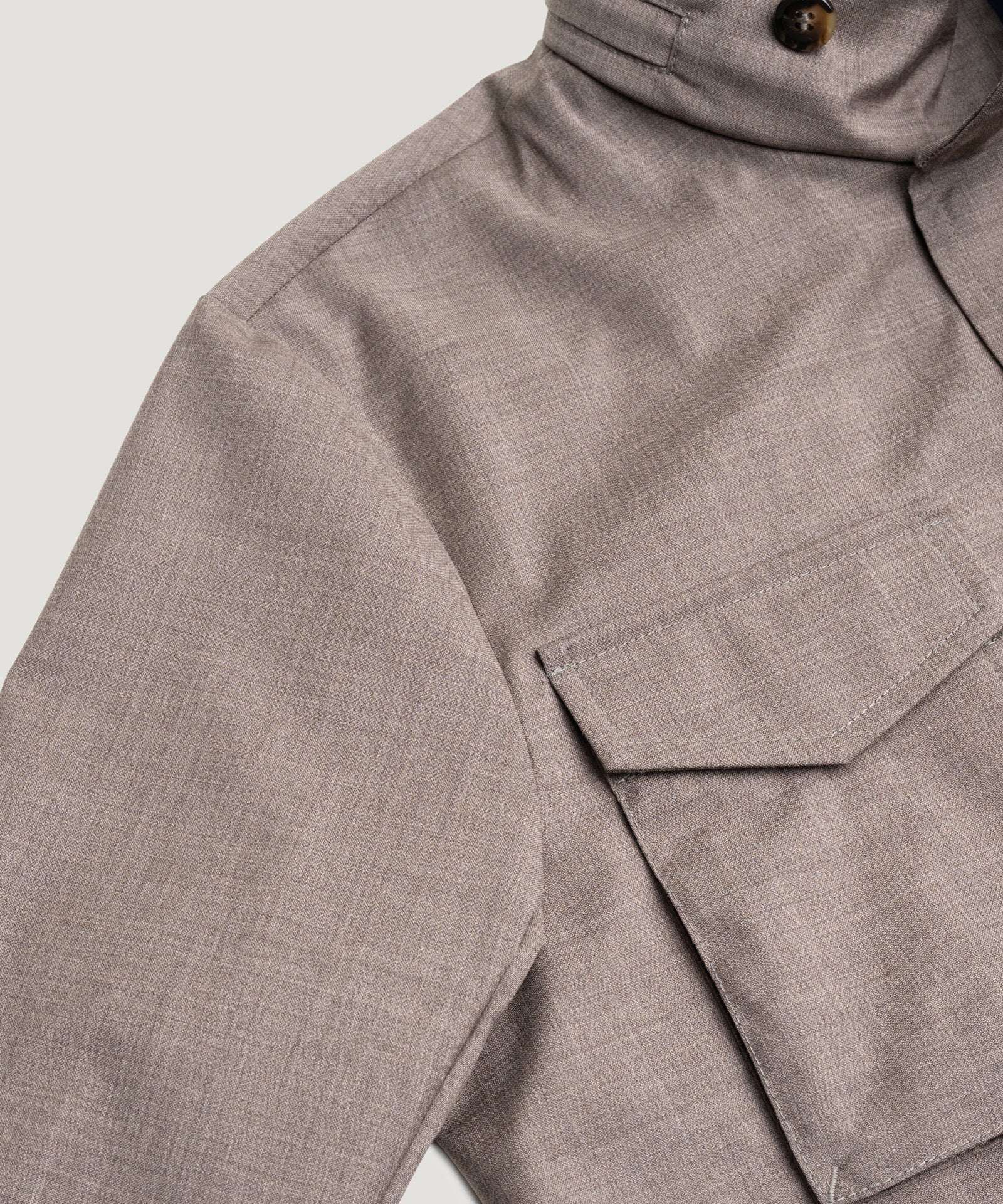 Field jacket wol Green Storm System® bruin - Image 6