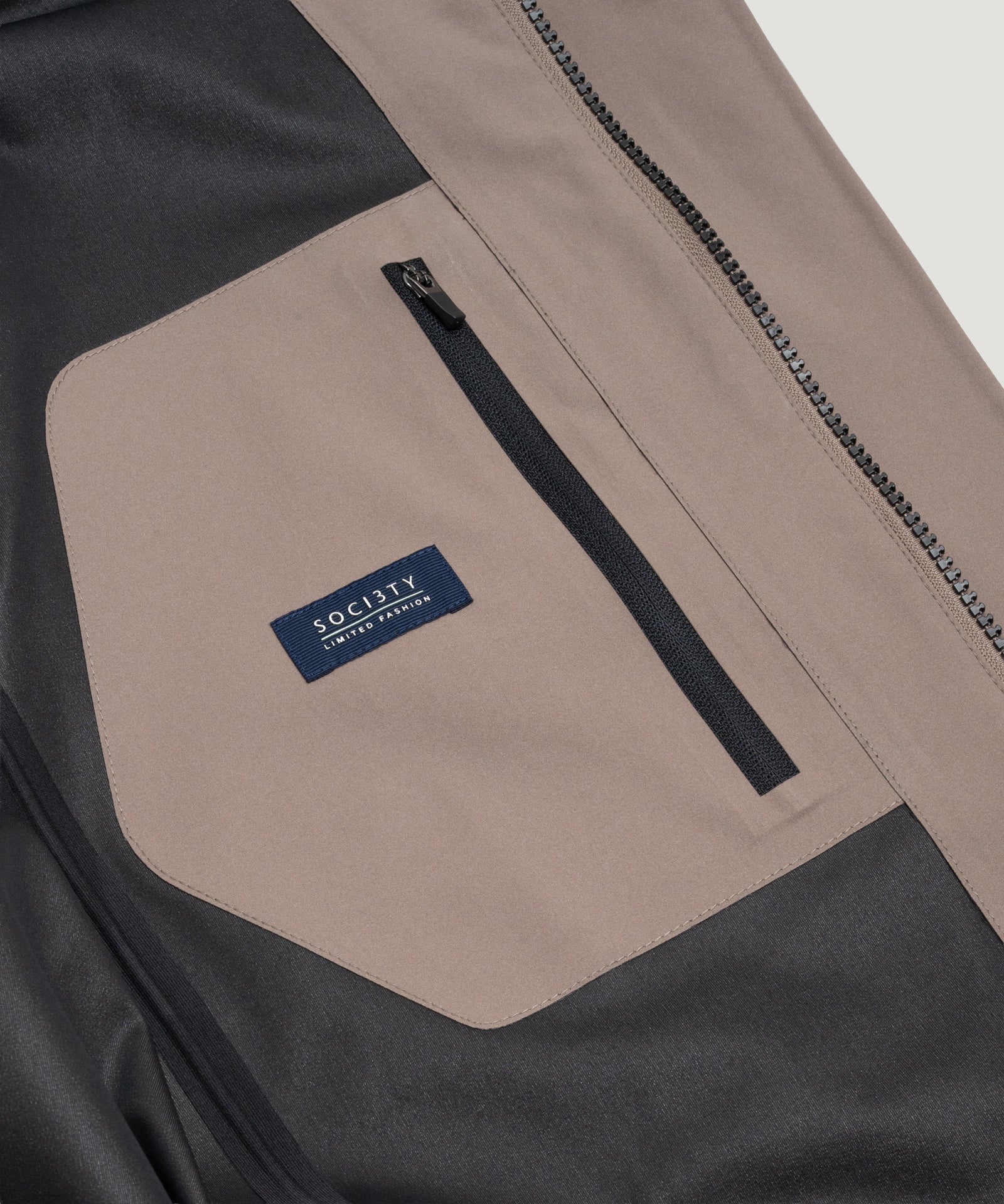 Japanese Tech Coat taupe - Image 7