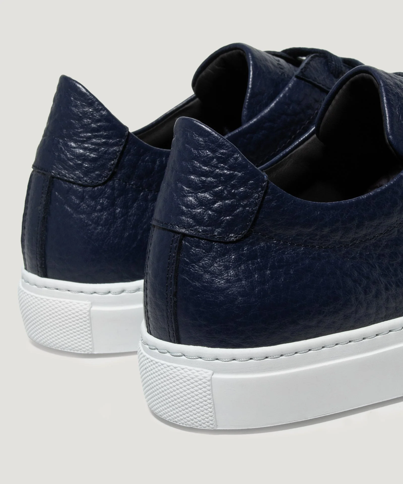 Kaleido sneaker grained kalfsleer donkerblauw - Image 6