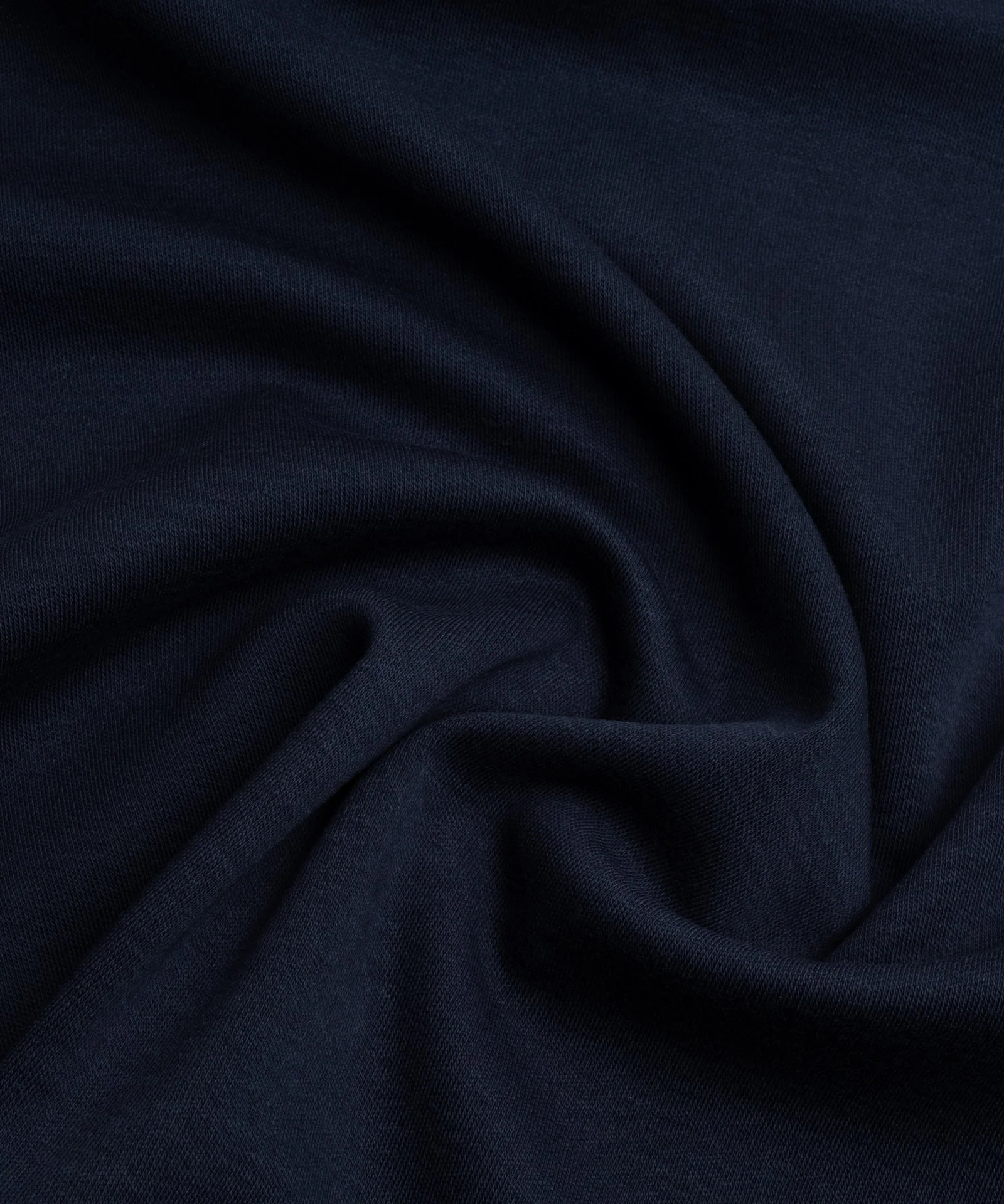 Oversized T-shirt Pima katoen donkerblauw - Image 4