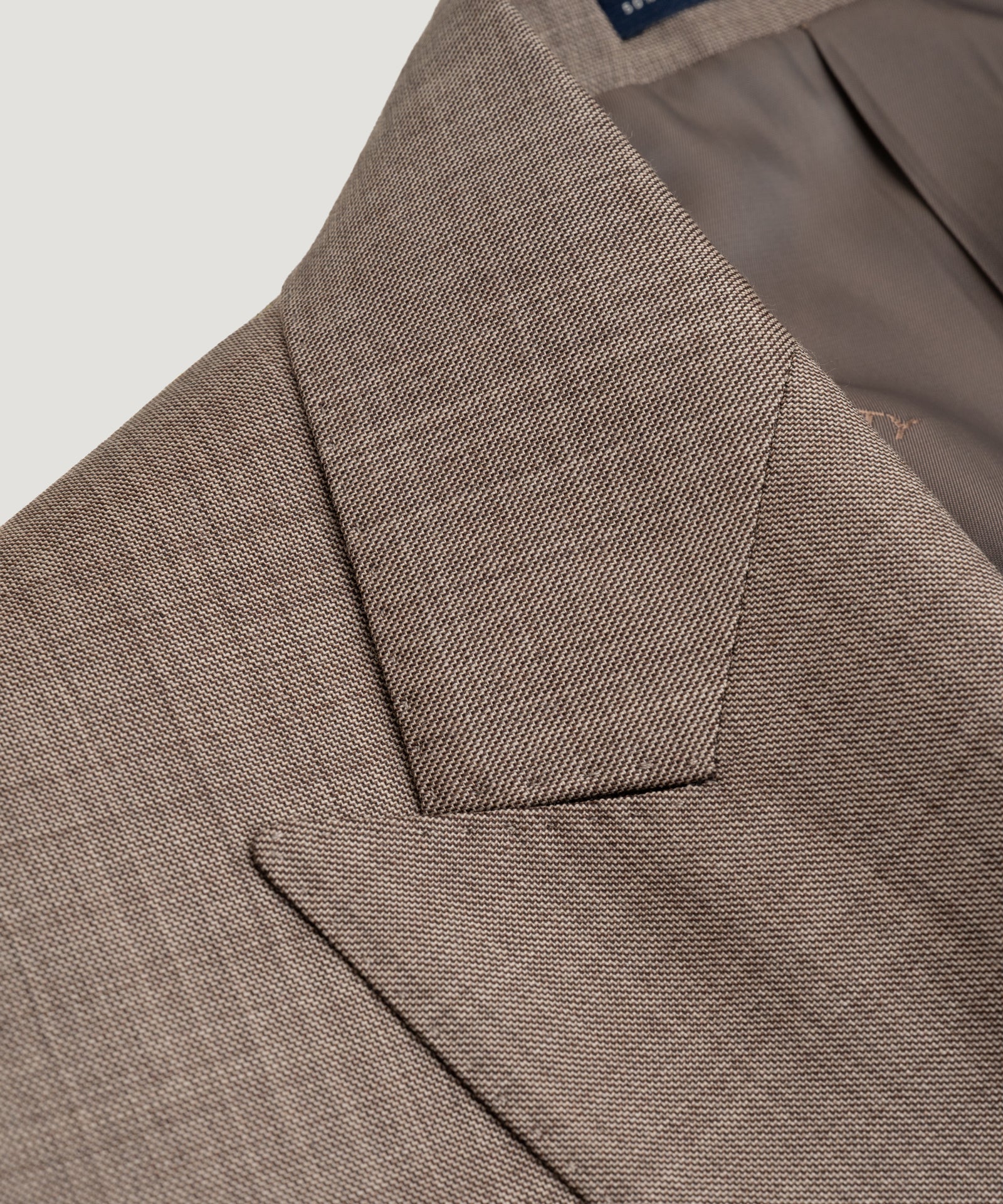 Pak wol sharkskin taupe - Image 4