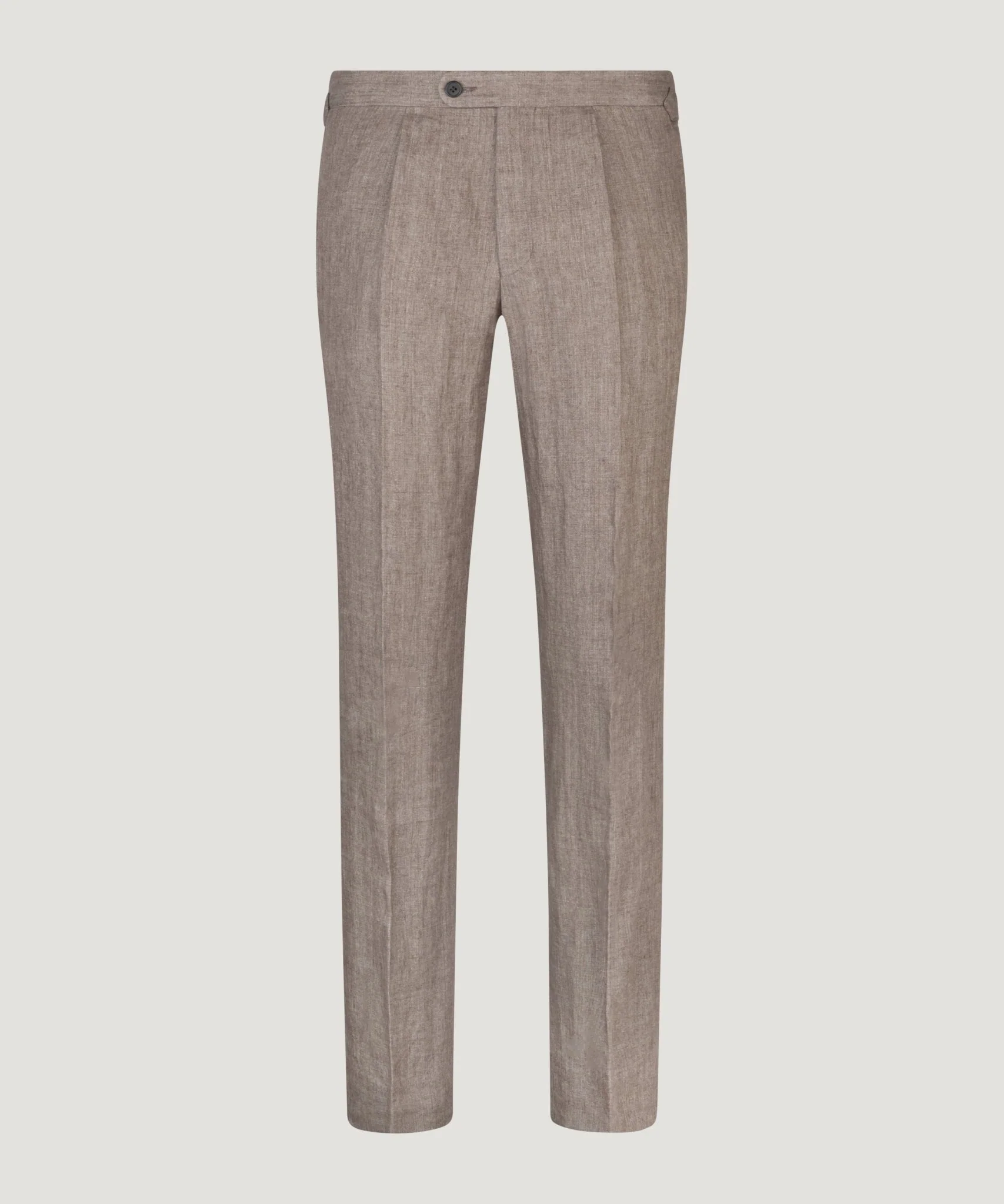Pantalon Belgisch linnen bruin