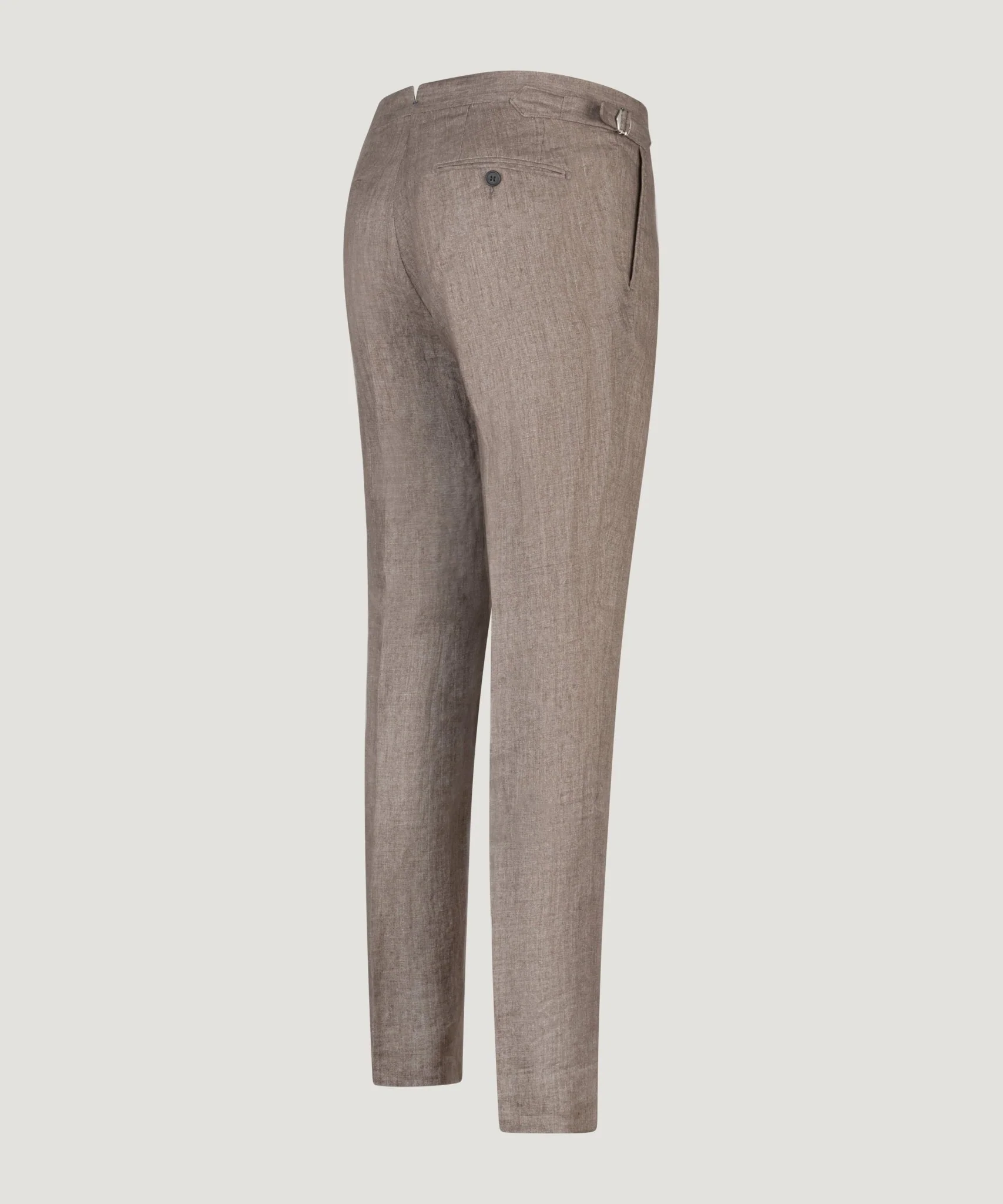 Pantalon Belgisch linnen bruin - Image 2