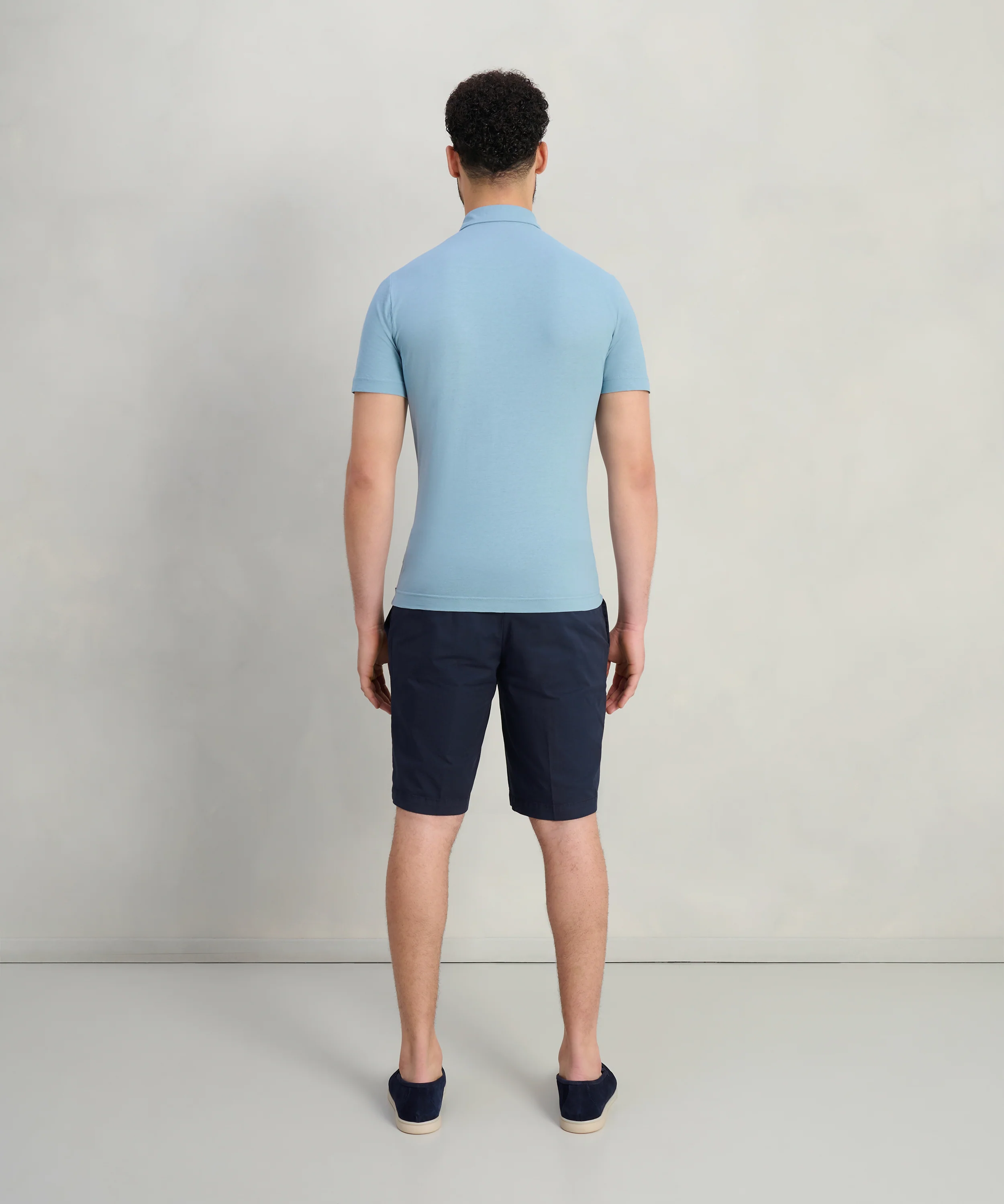 Polo Cool Cotton lichtblauw - Image 5