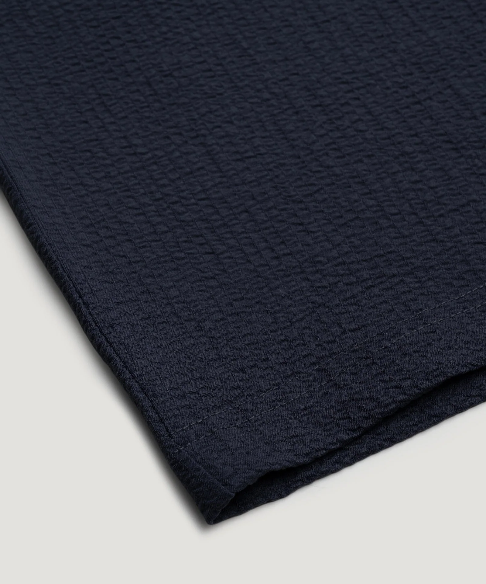 Seersucker shorts donkerblauw - Image 6
