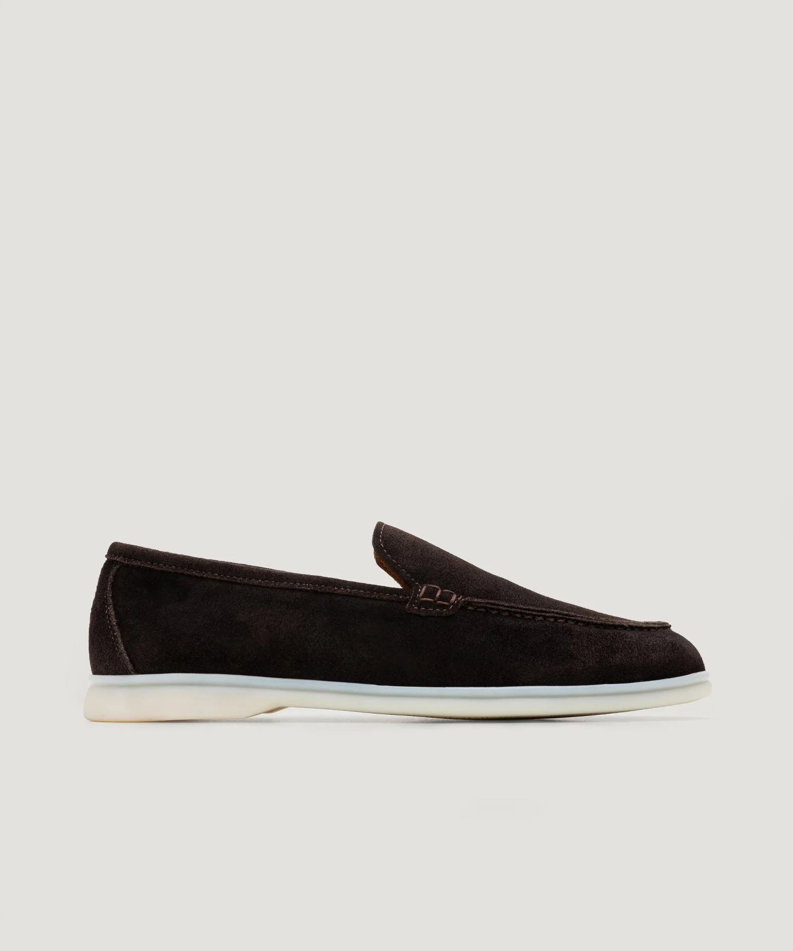 Summer Loafer suède donkerbruin