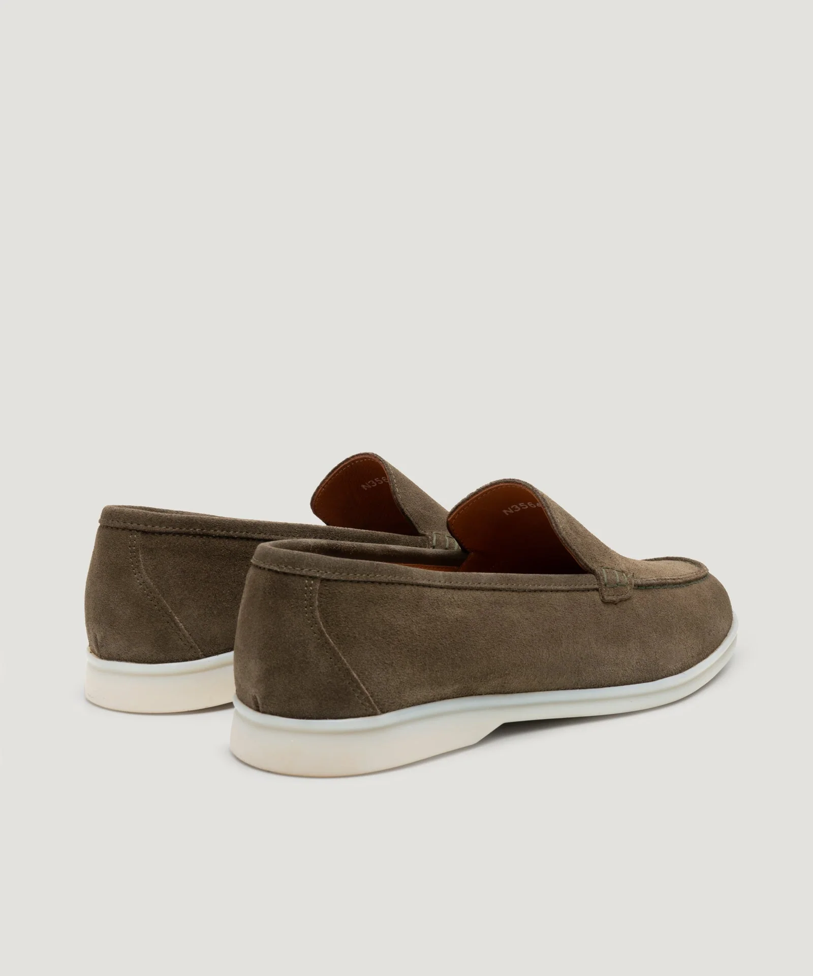 Summer Loafer suède olijfgroen - Image 3