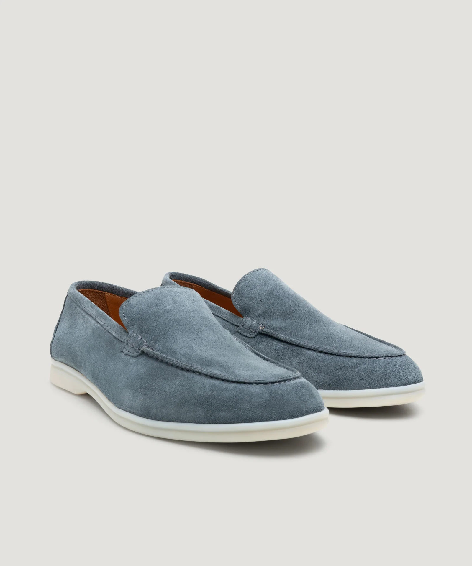 Summer Loafer suède staalblauw - Image 2