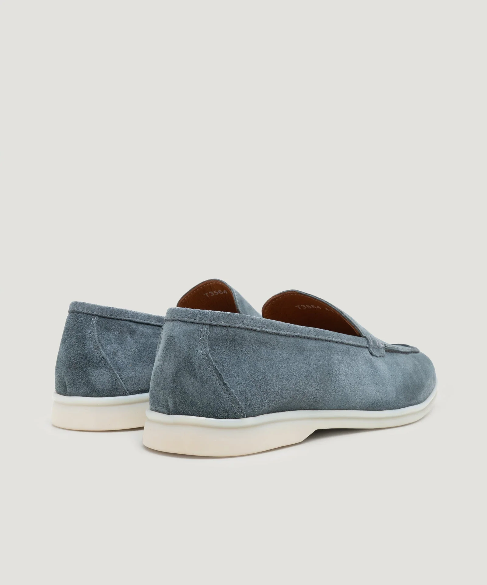 Summer Loafer suède staalblauw - Image 3