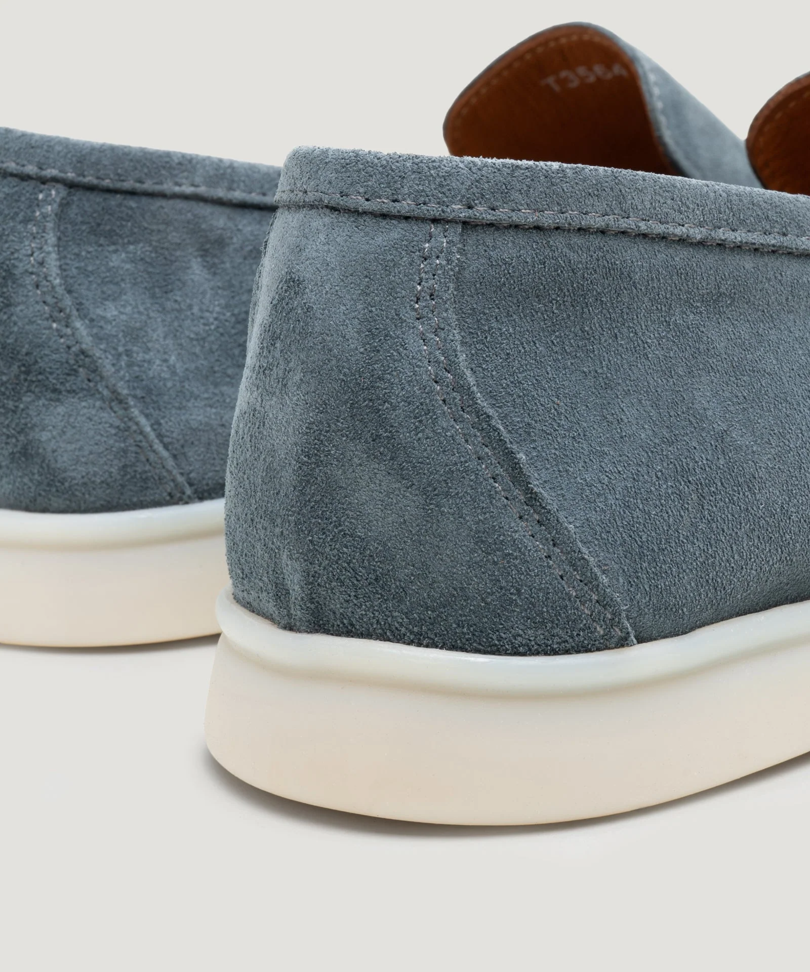Summer Loafer suède staalblauw - Image 5