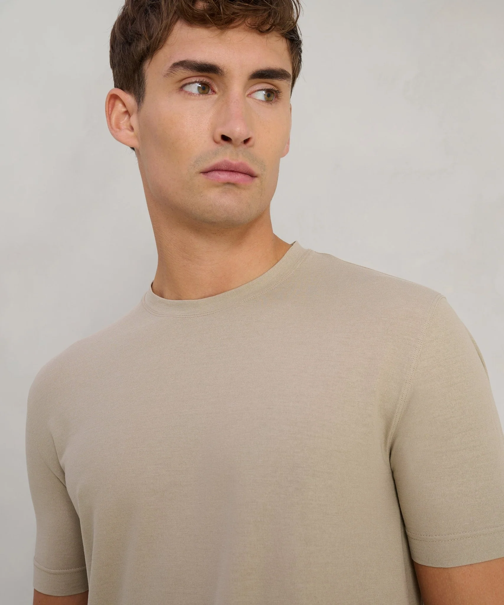 T-shirt Cool Cotton beige - Image 3