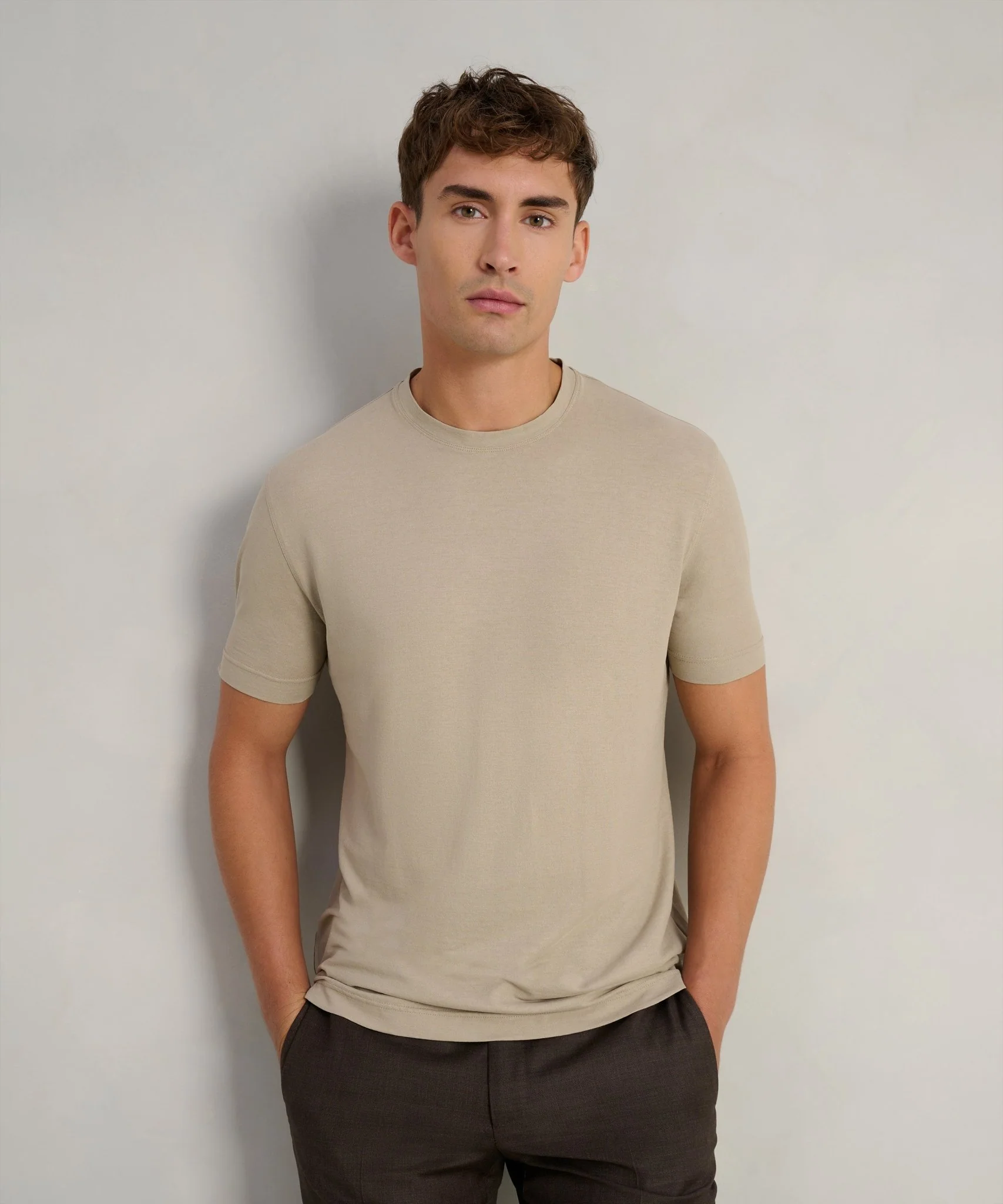 T-shirt Cool Cotton beige - Image 4